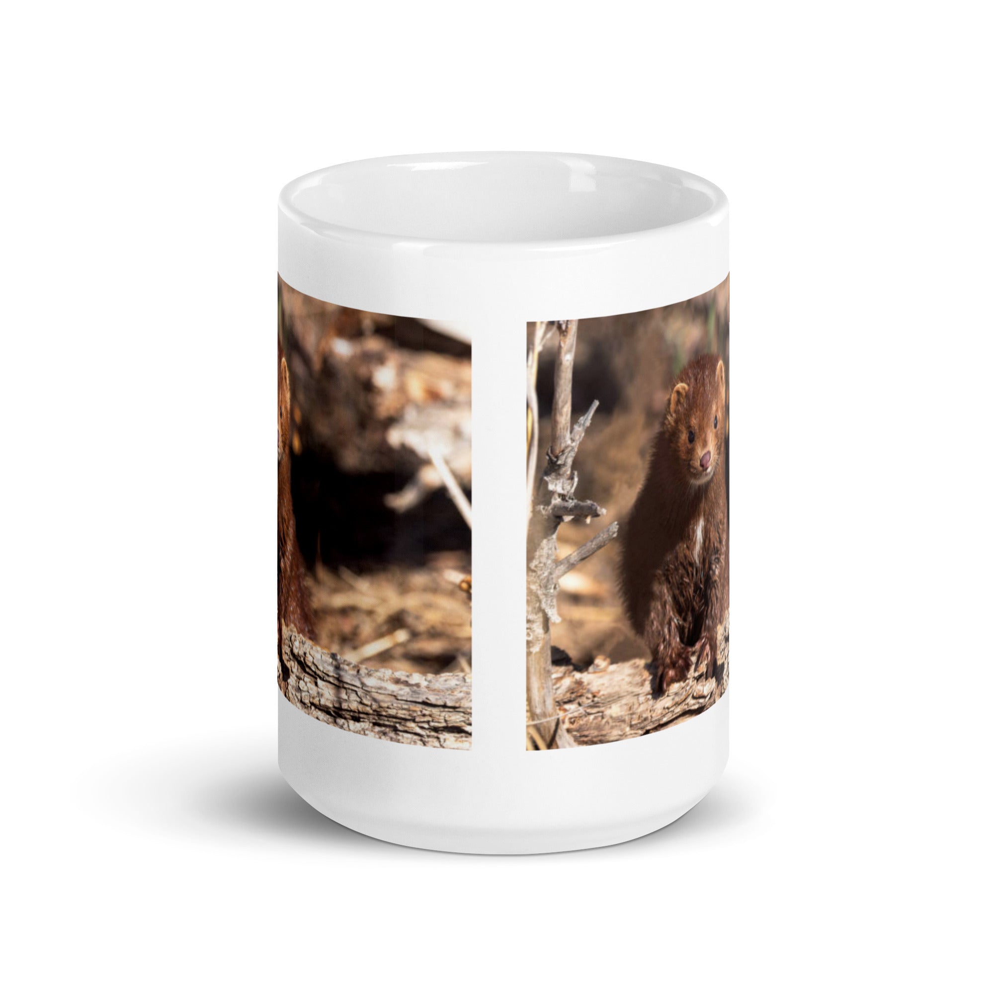 Mink Mug #1: The Semiaquatic Hunter (Ceramic)