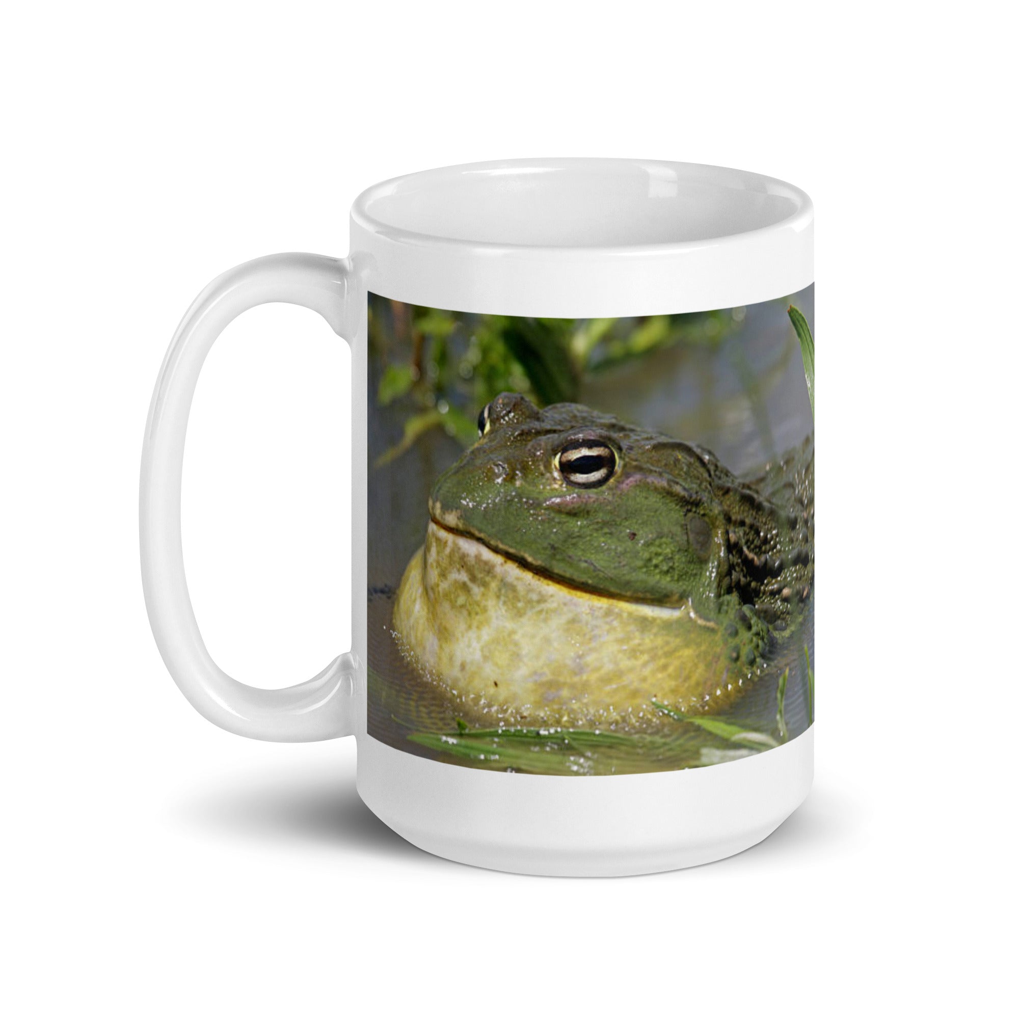 "African Bullfrog Mug #1: The Mighty Croaker (Ceramic)"