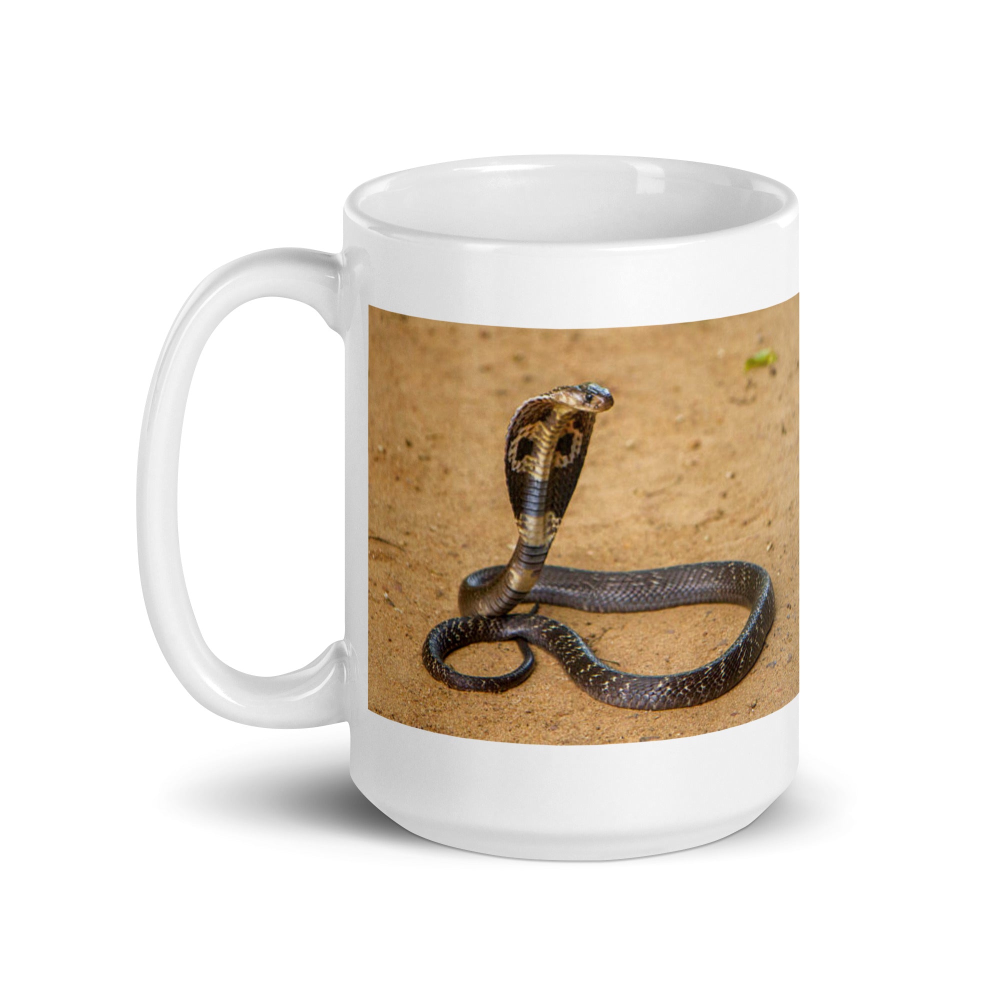 "Cobra Mug #1:  Power and Mystique of the Wild  (Ceramic)"