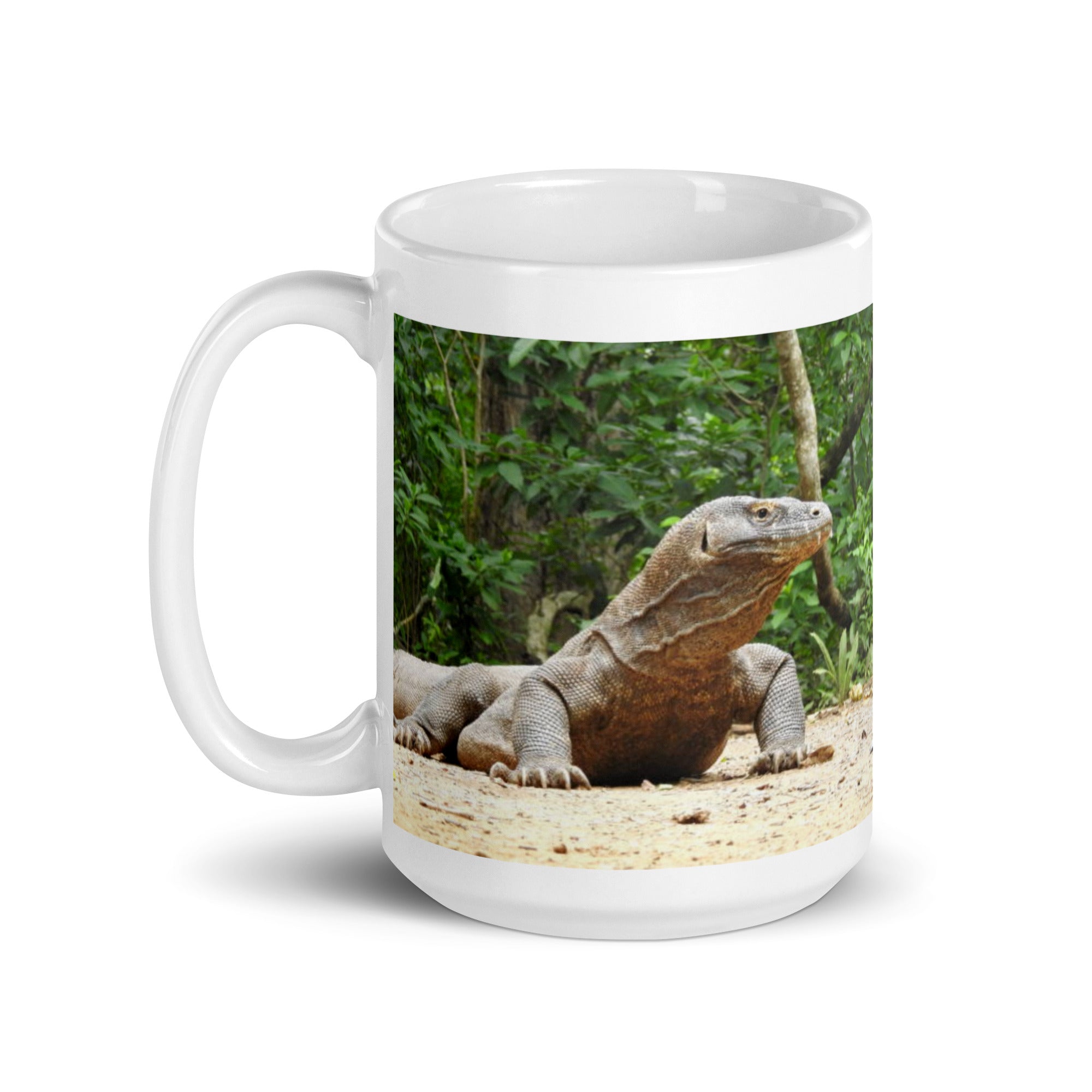 "Komodo Dragon Mug #1: Power and Majesty of the Wild  (Ceramic)"