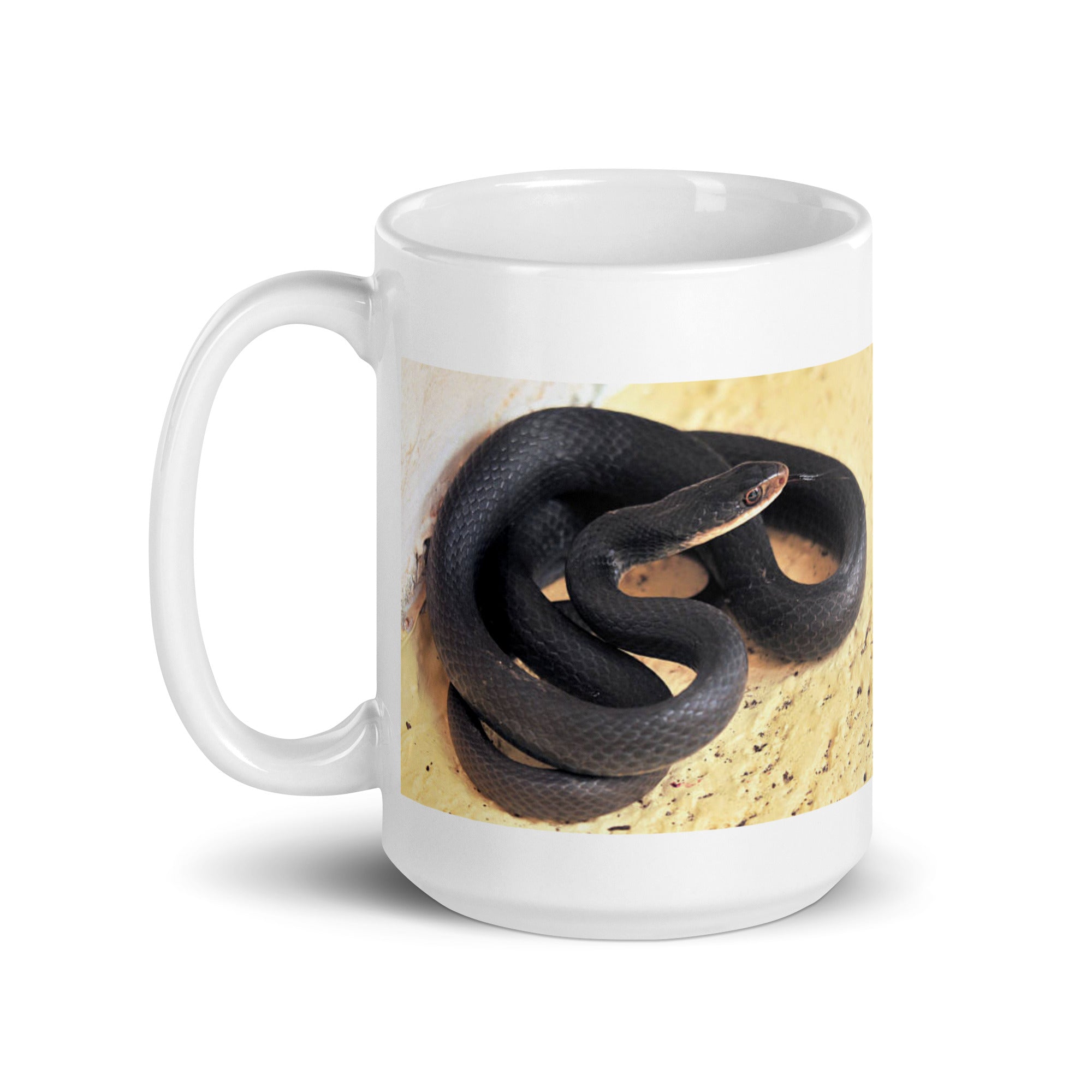 "Racer Snake Mug #1: Speed and Sleekness of the Wild (Ceramic)"