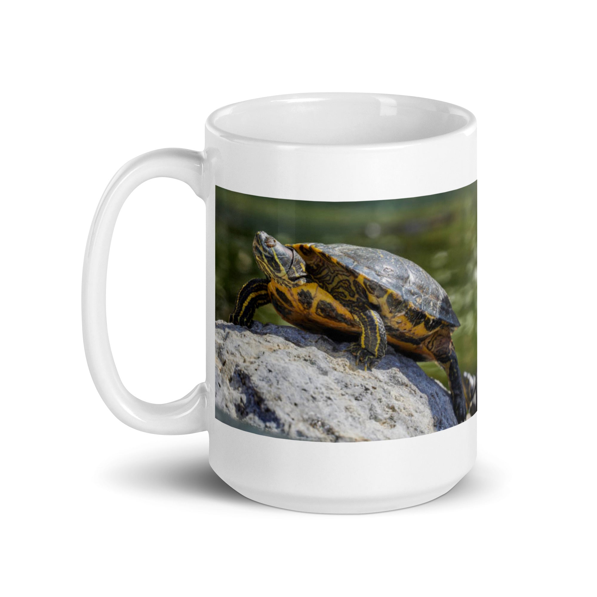 "Turtle  Mug #1: Serenity and Grace of the Ocean (Ceramic)"