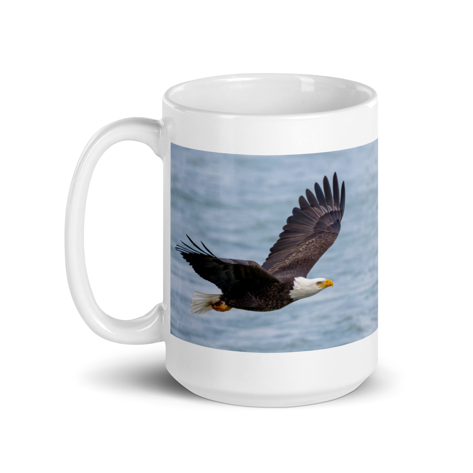 "Bald Eagle Mug #1: The Majestic Soarer (Ceramic)"