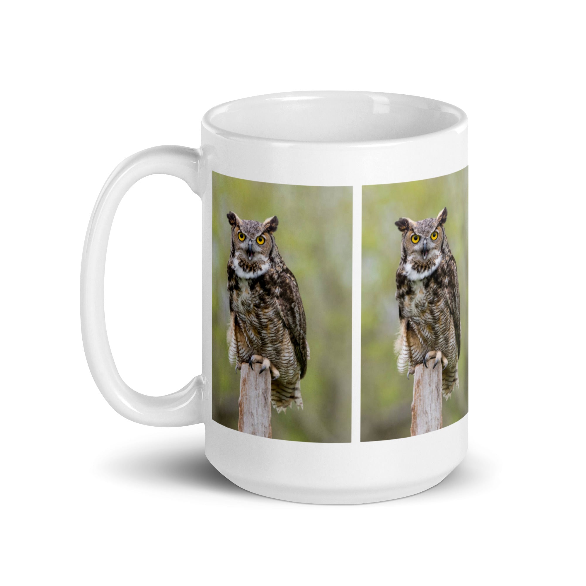 "Owl Mug #1: The Wise Watcher (Ceramic)"