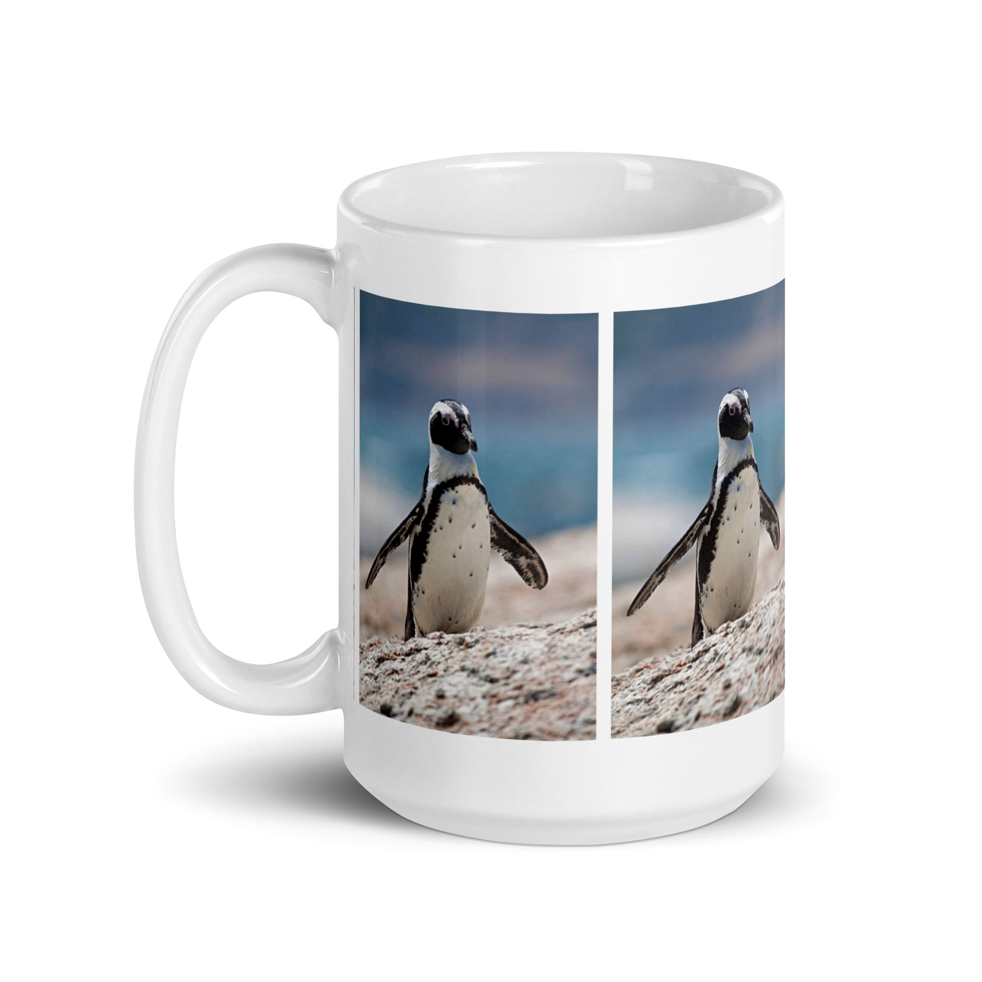 "African Penguin Mug #1: The Waddling Wonder (Ceramic)"