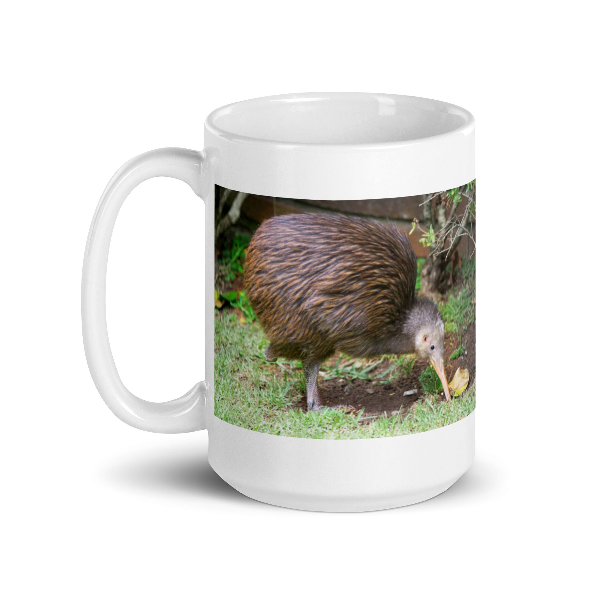 "Kiwi Mug #1: The Nocturnal Explorer (Ceramic)"