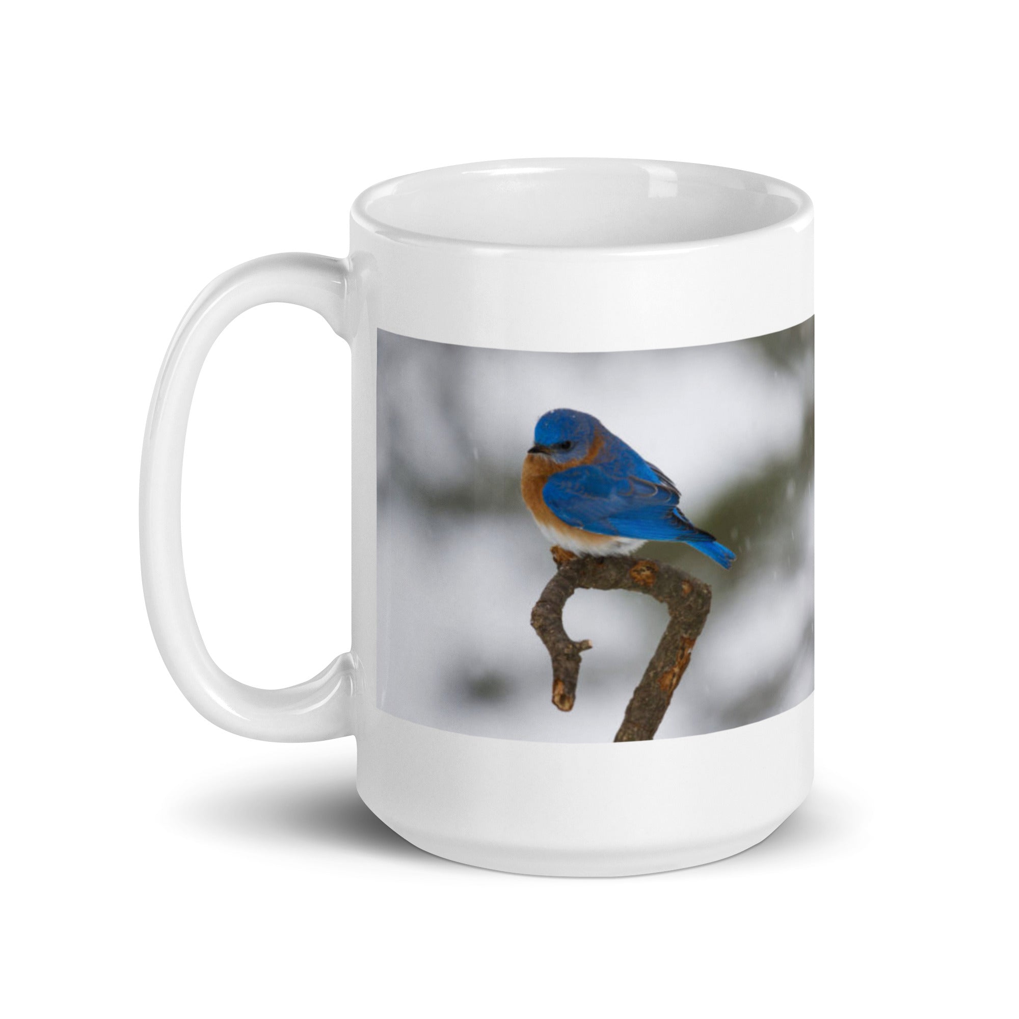 "Bluebird Mug #1: The Symbol of Happiness (Ceramic)"