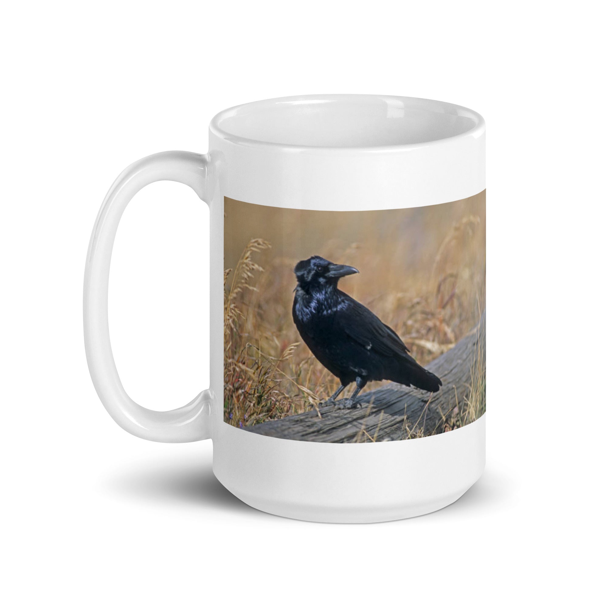 "Raven Mug #1: The Enigmatic Omen (Ceramic)"