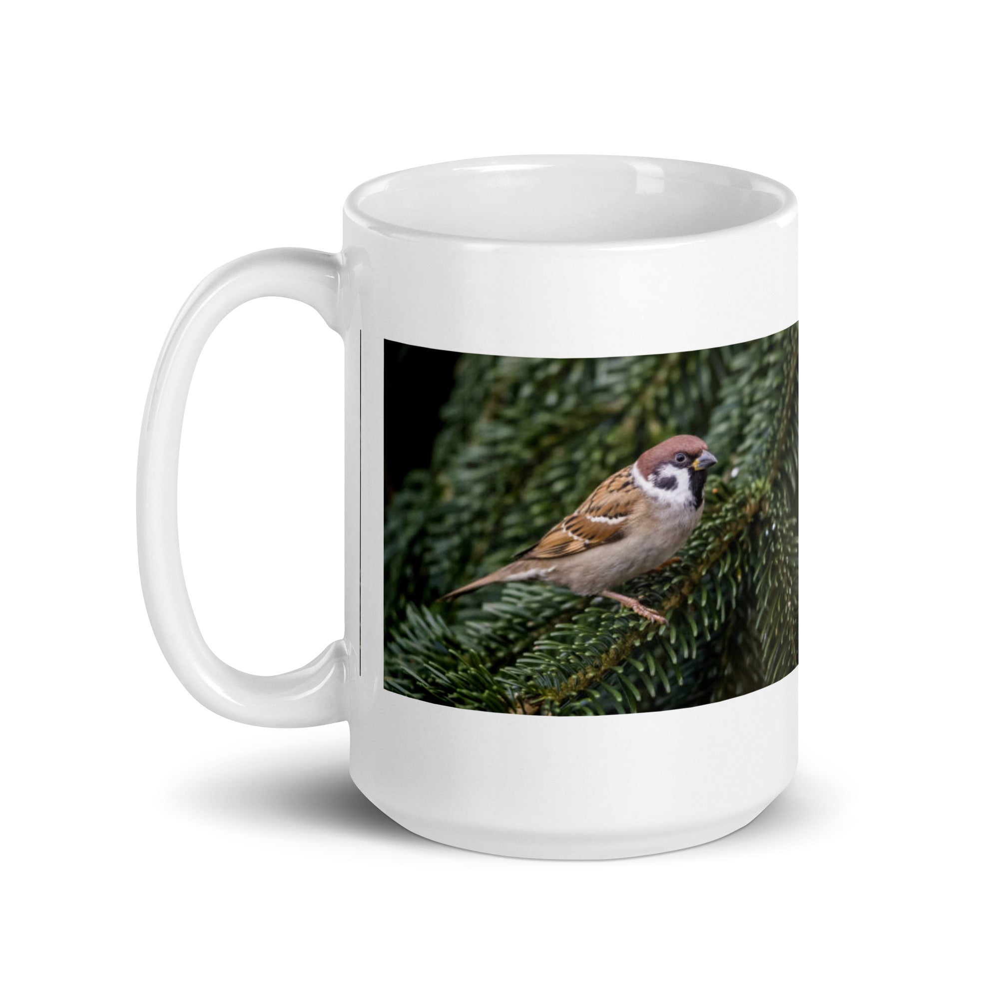 "Sparrow Mug #1: The Chirping Charmer (Ceramic)"