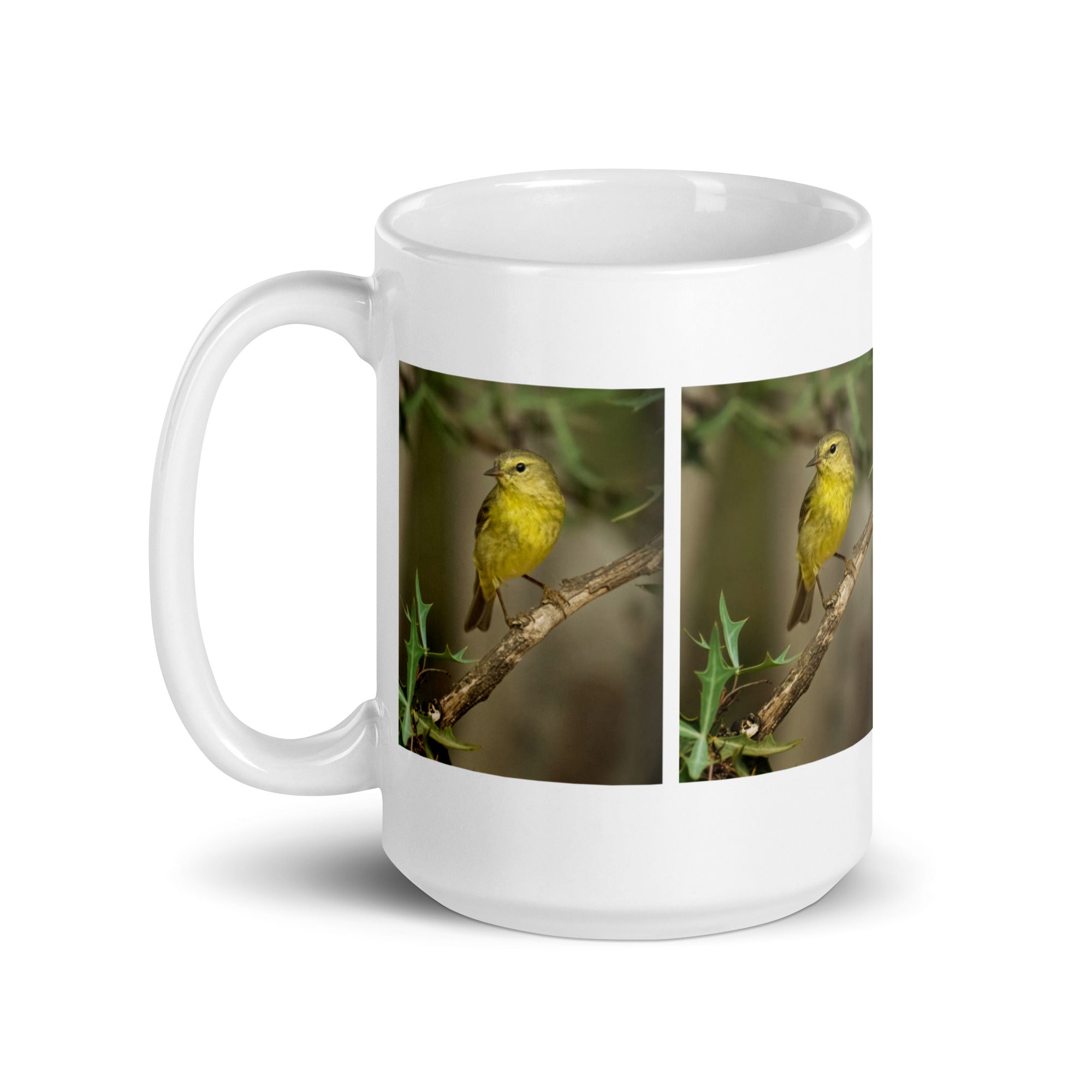 "Warbler Mug #1: The Tiny Treble Singer (Ceramic)"