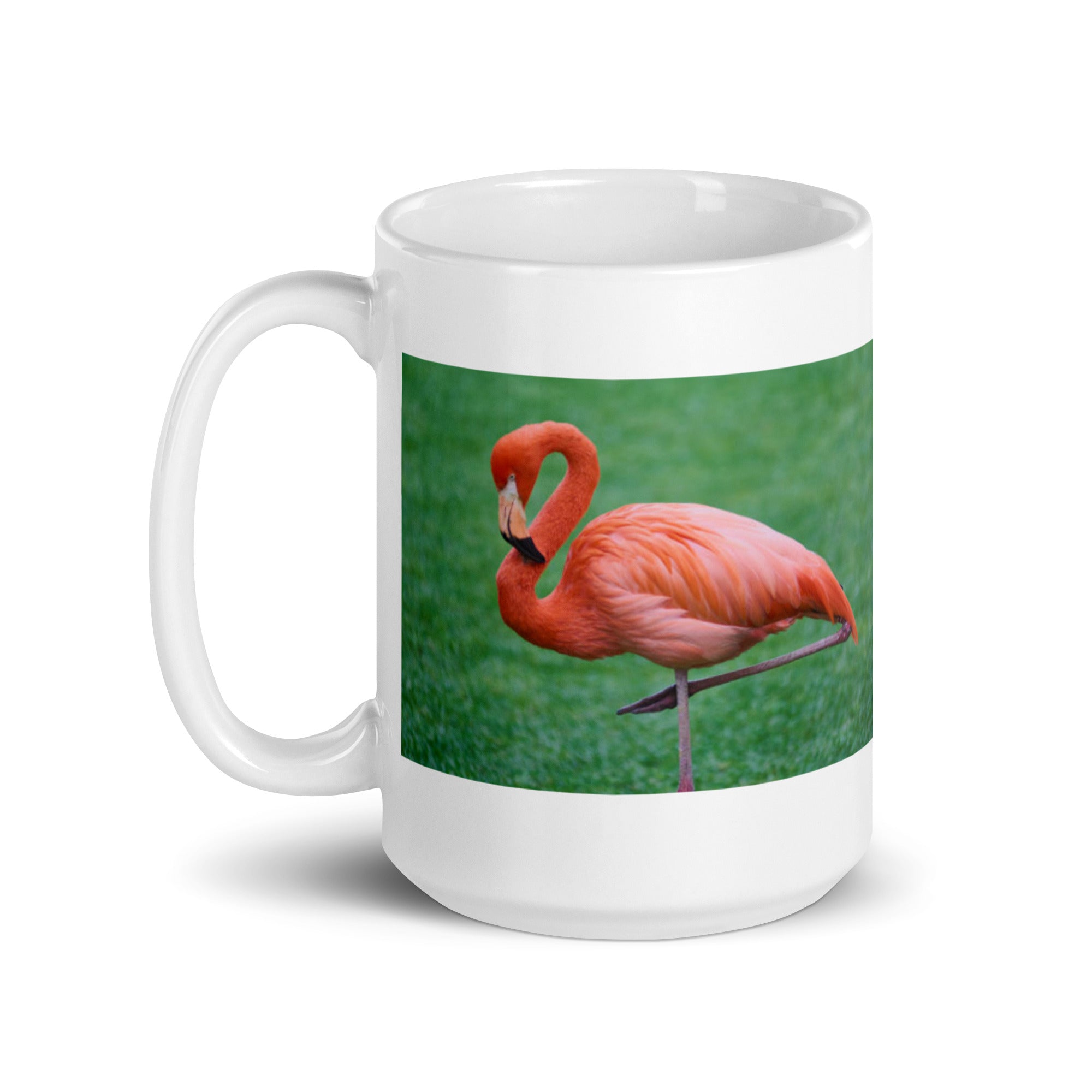 "Flamingo Mug #1: The Pink Parade (Ceramic)"