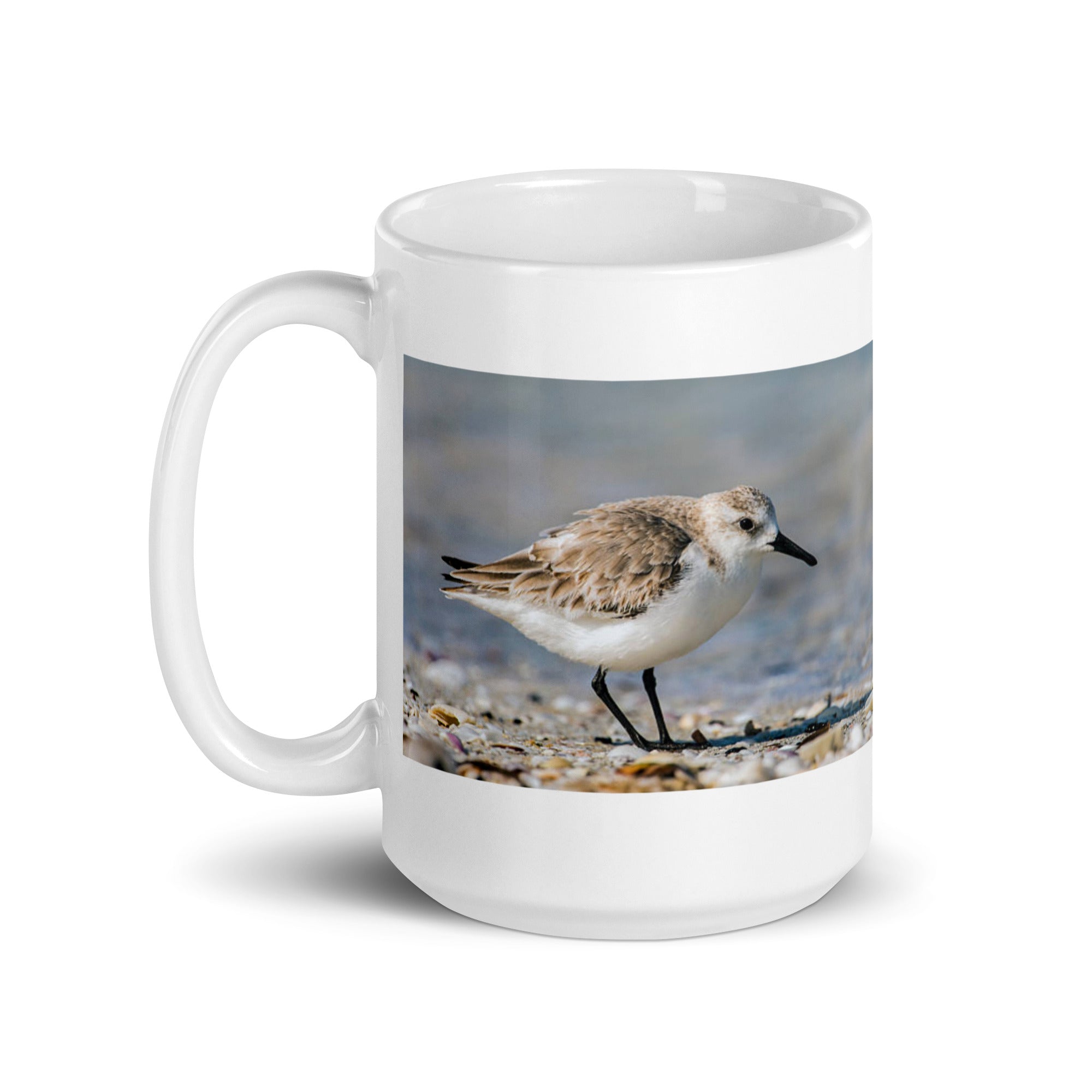 "Sandpiper Mug #1: The Shoreline Sprinter (Ceramic)"