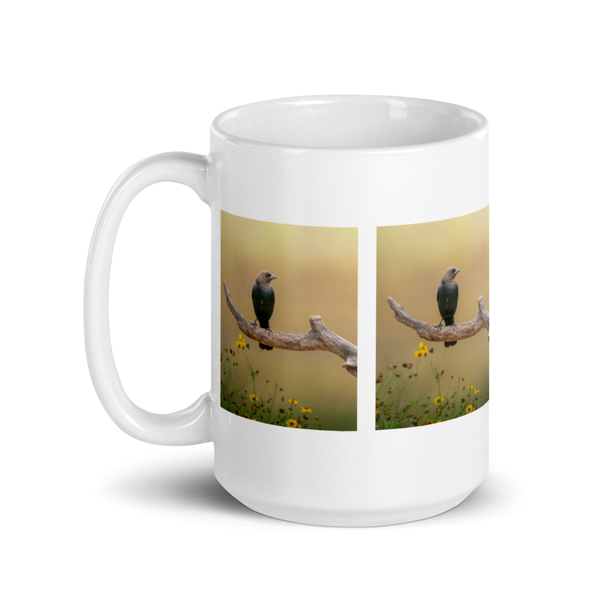 "Cowbird Mug #1: The Avian Nomad (Ceramic)"