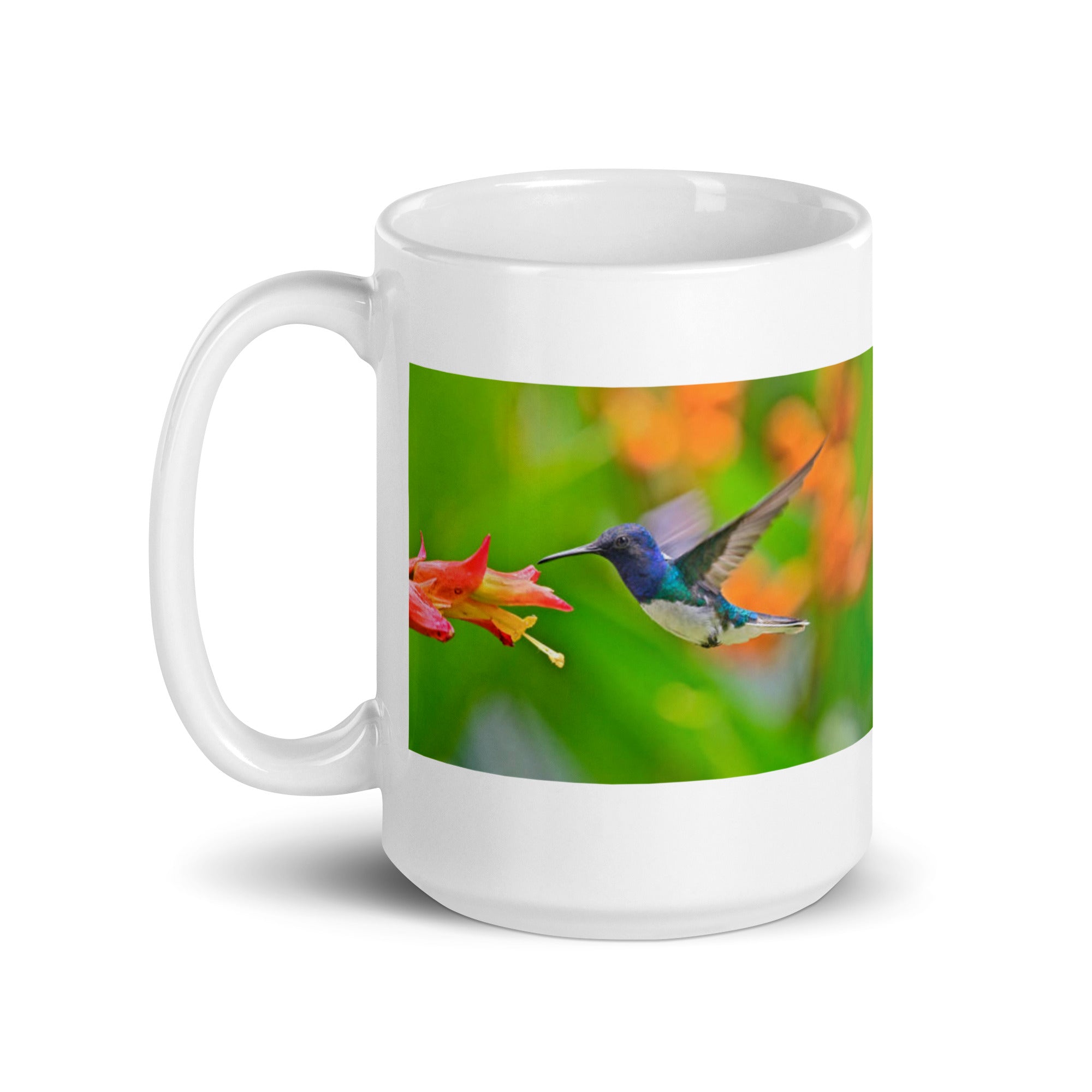 "Hummingbird Mug #1: The Tiny Dynamo (Ceramic)"