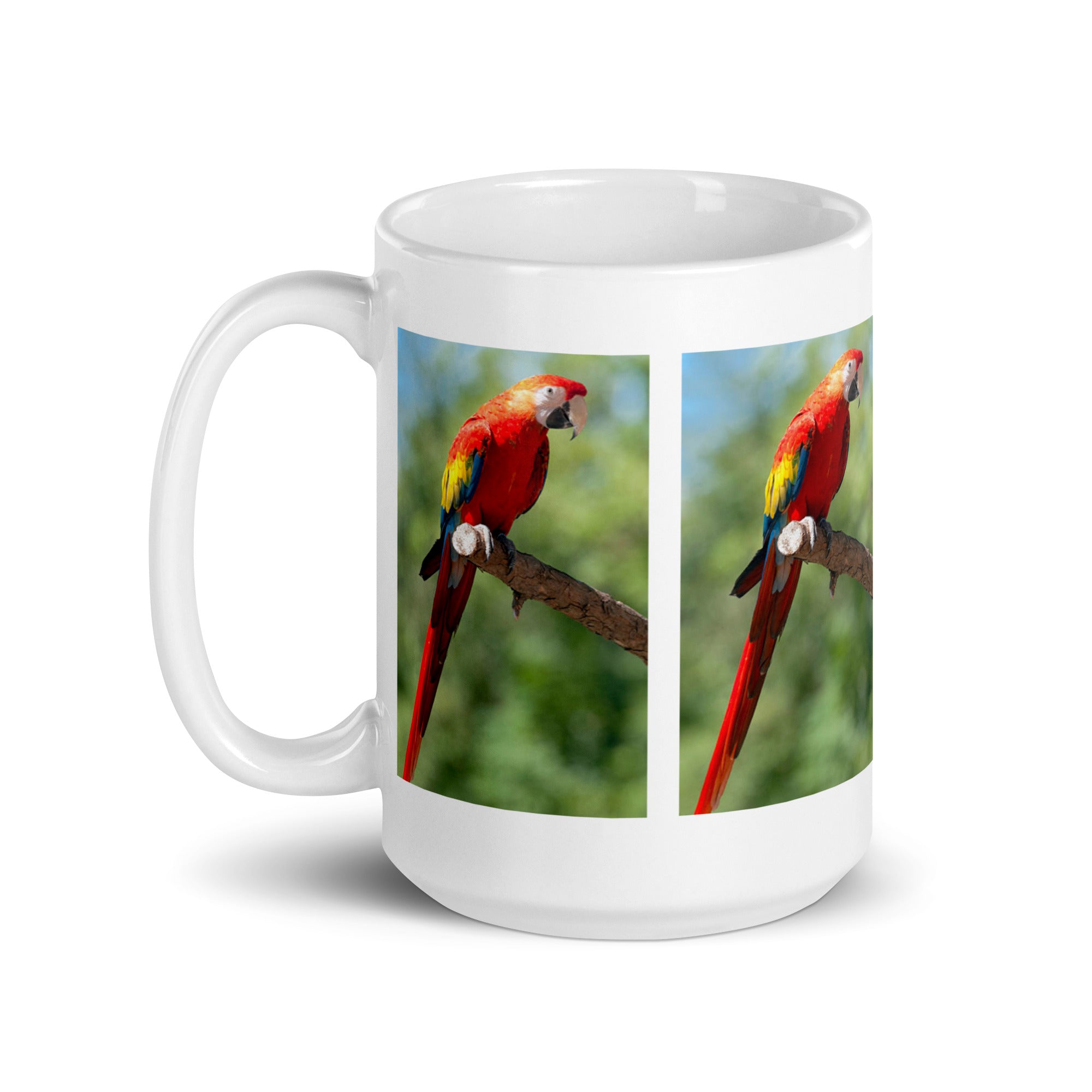 "Parrot Family Mug #1: The Chatterbox Clan (Ceramic)"