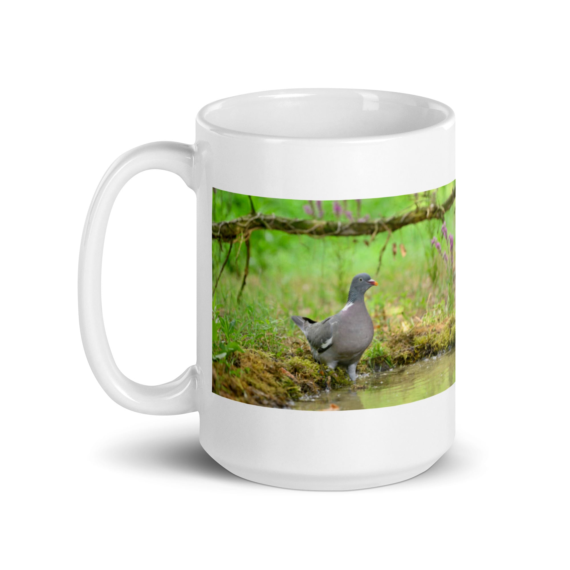 "Pigeon & Dove Mug #1: The Symbol of Peace (Ceramic)"