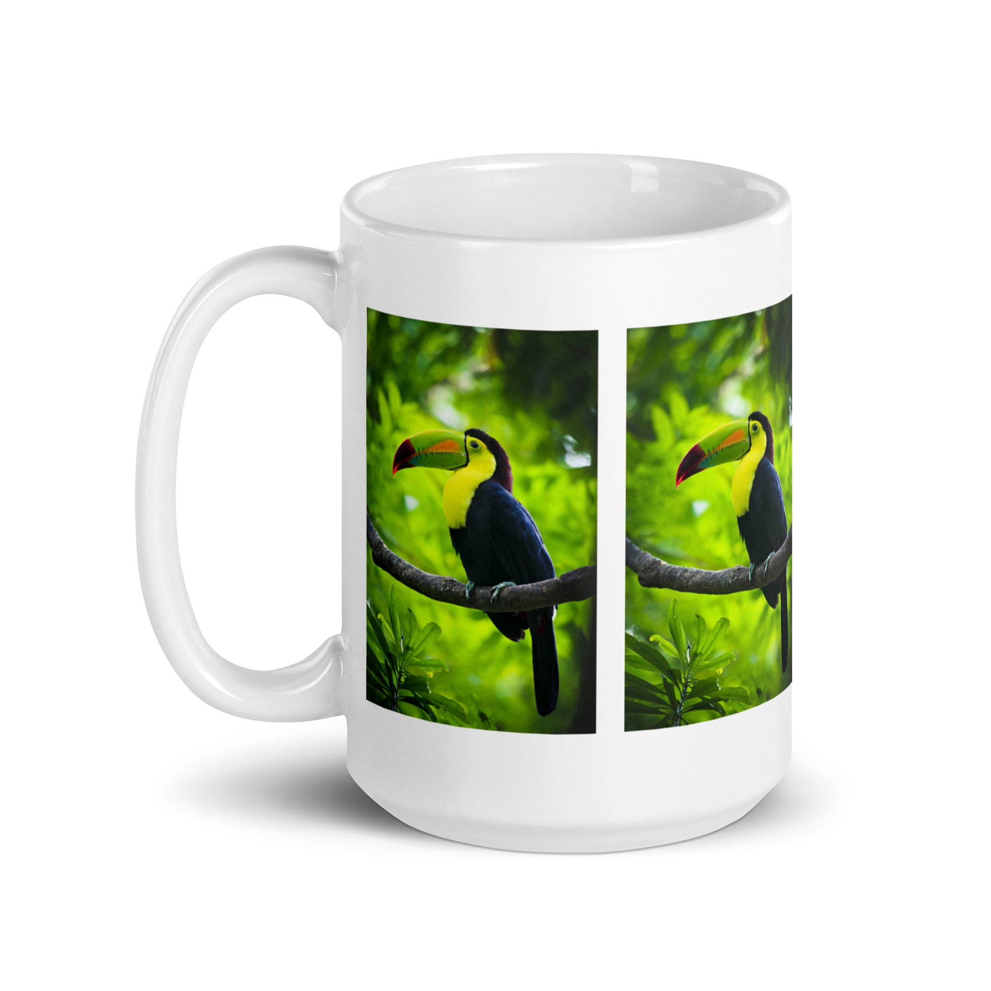 "Toucan Mug #1: The Beak of the Jungle (Ceramic)"