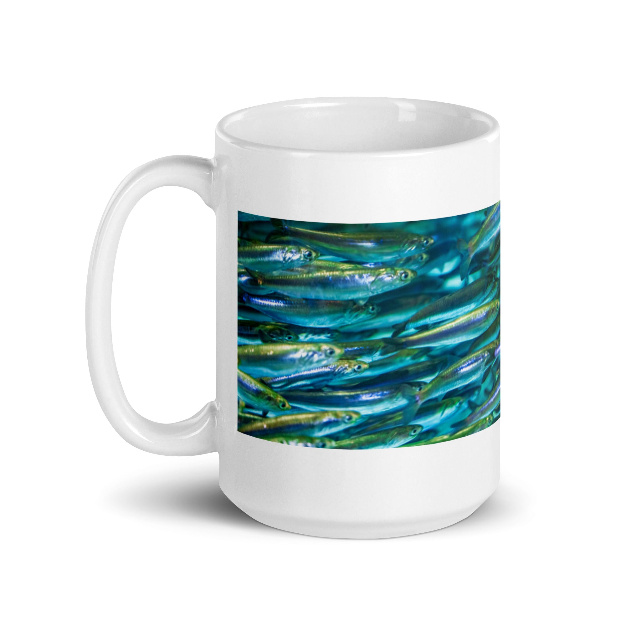 "Anchovy Mug #1: The Silver Shoaler (Ceramic)"