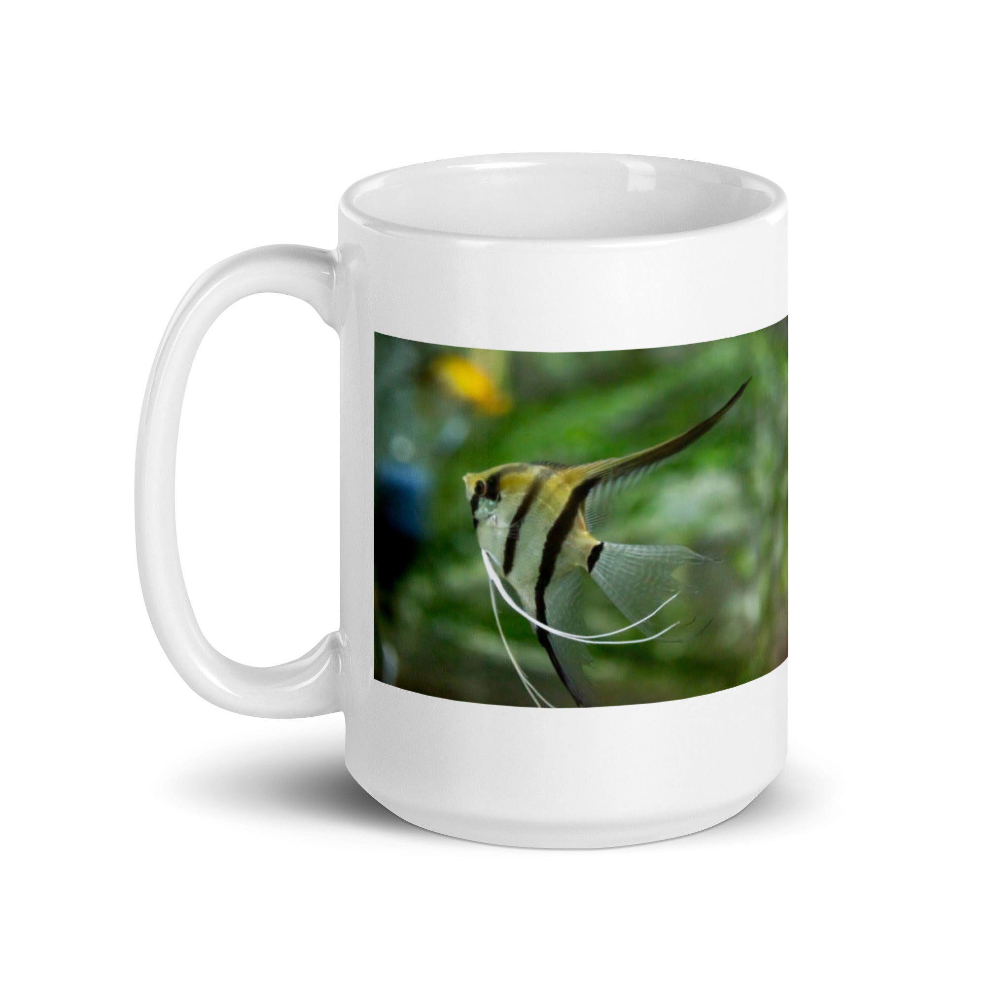 "Angelfish Mug #1: The Regal Reef Dweller (Ceramic)"