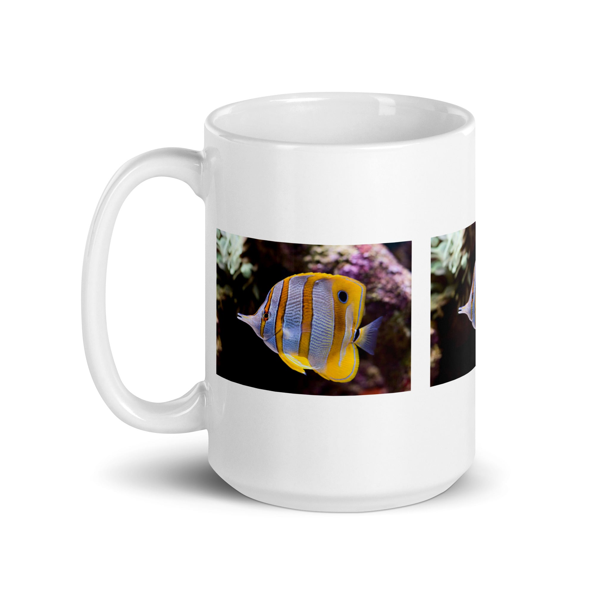 "Butterfly Fish Mug #1: The Coral Reef Gem (Ceramic)"