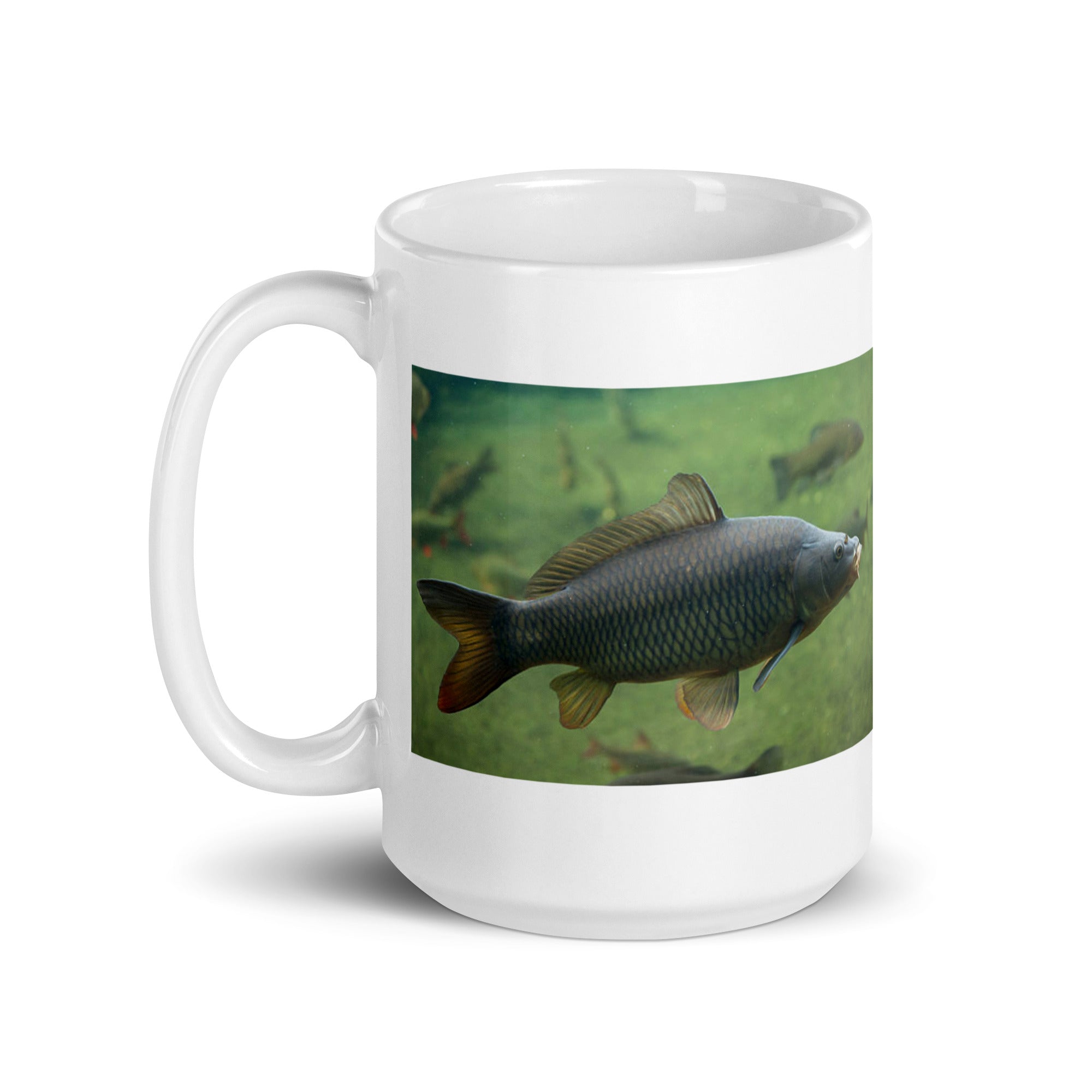 "Carp Mug #1: The Bottom-Dwelling Behemoth (Ceramic)"