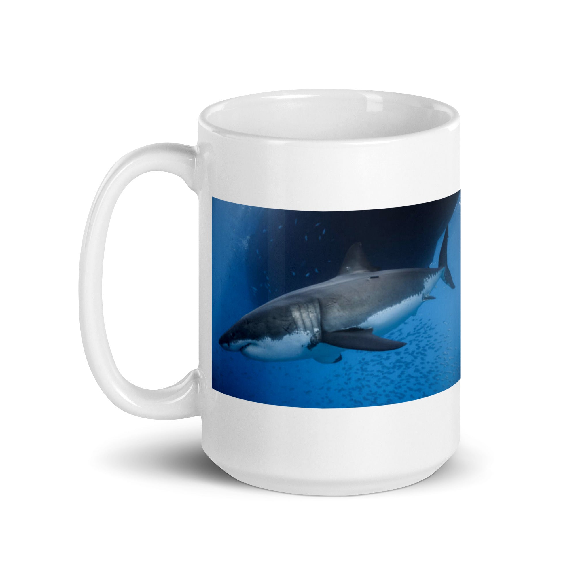 "Great White Shark Mug #1: The Apex Predator (Ceramic)"