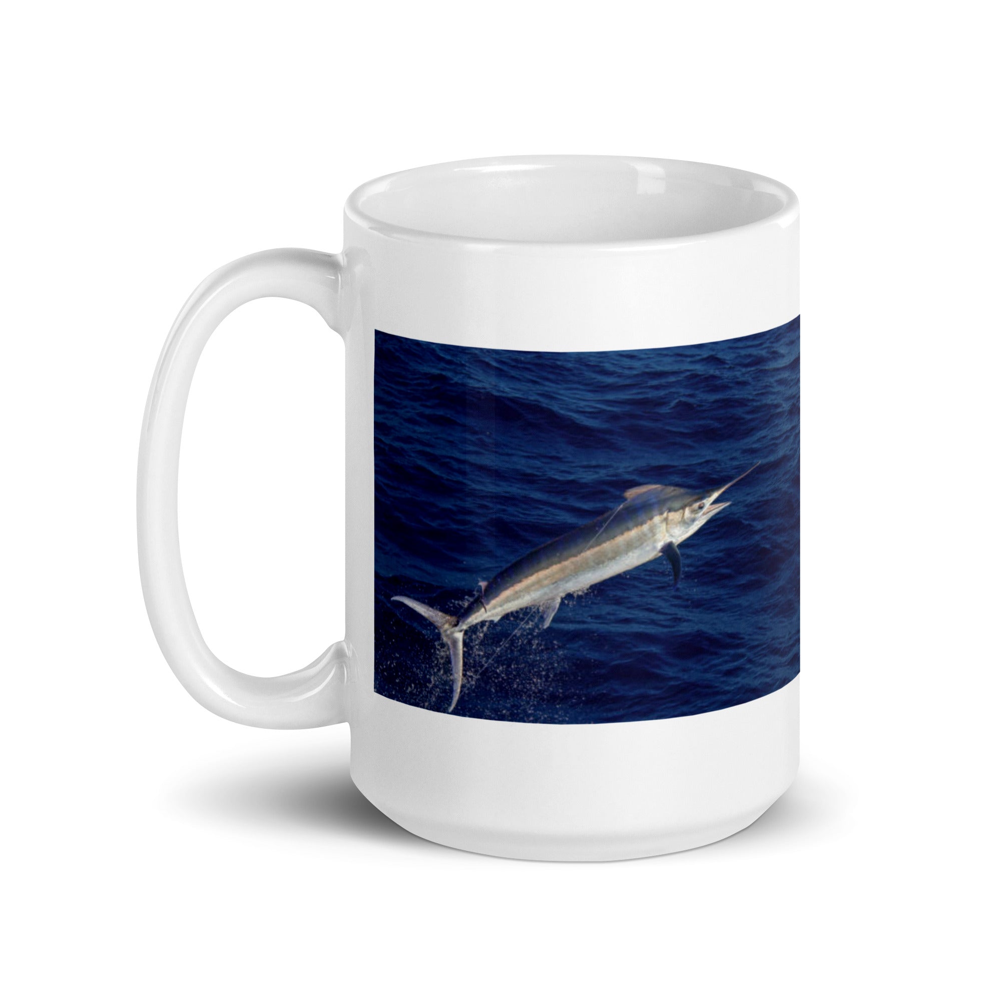 "Swordfish Mug #1: The Billowing Blade (Ceramic)"