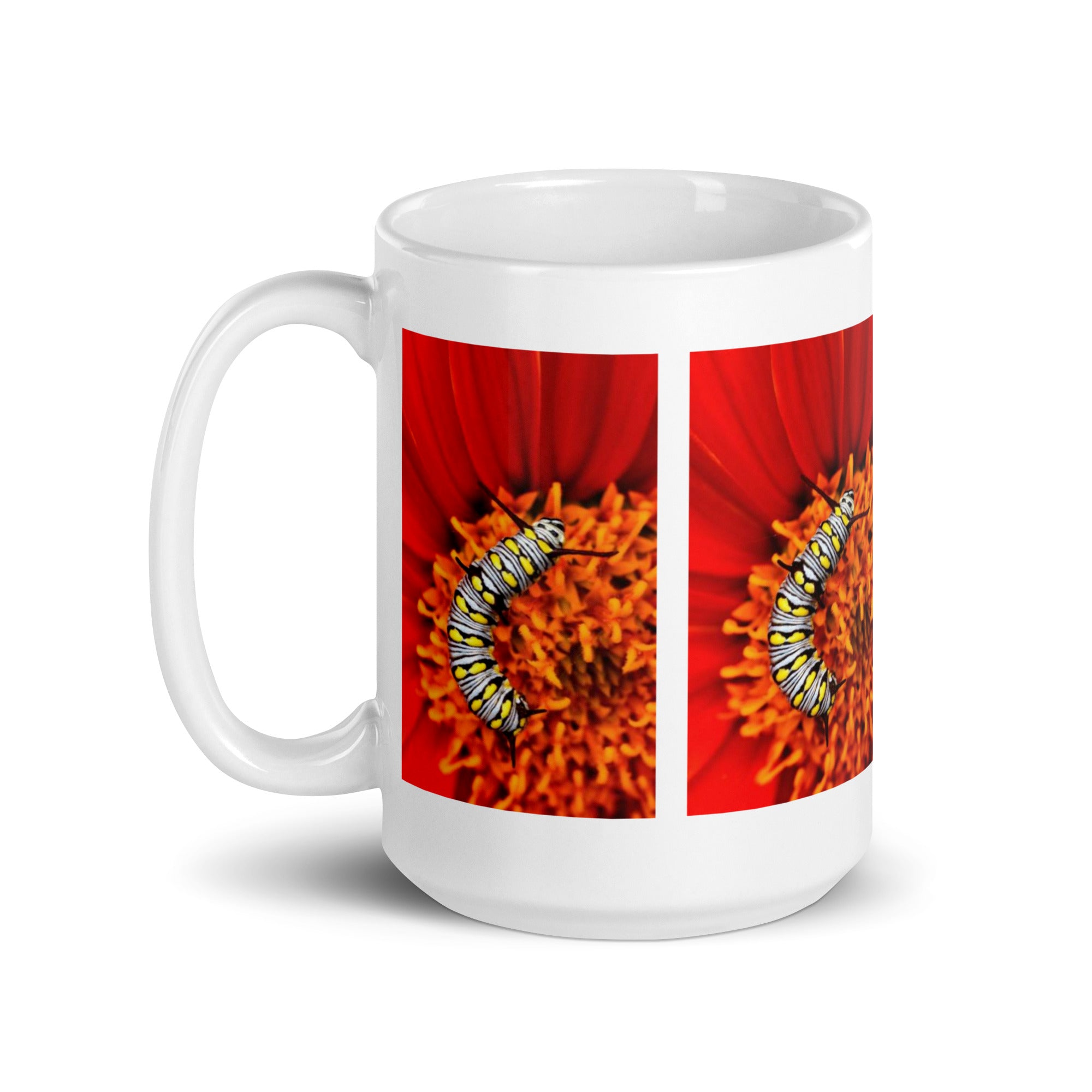 "Caterpillar Mug #1: The Munching Metamorph (Ceramic)"