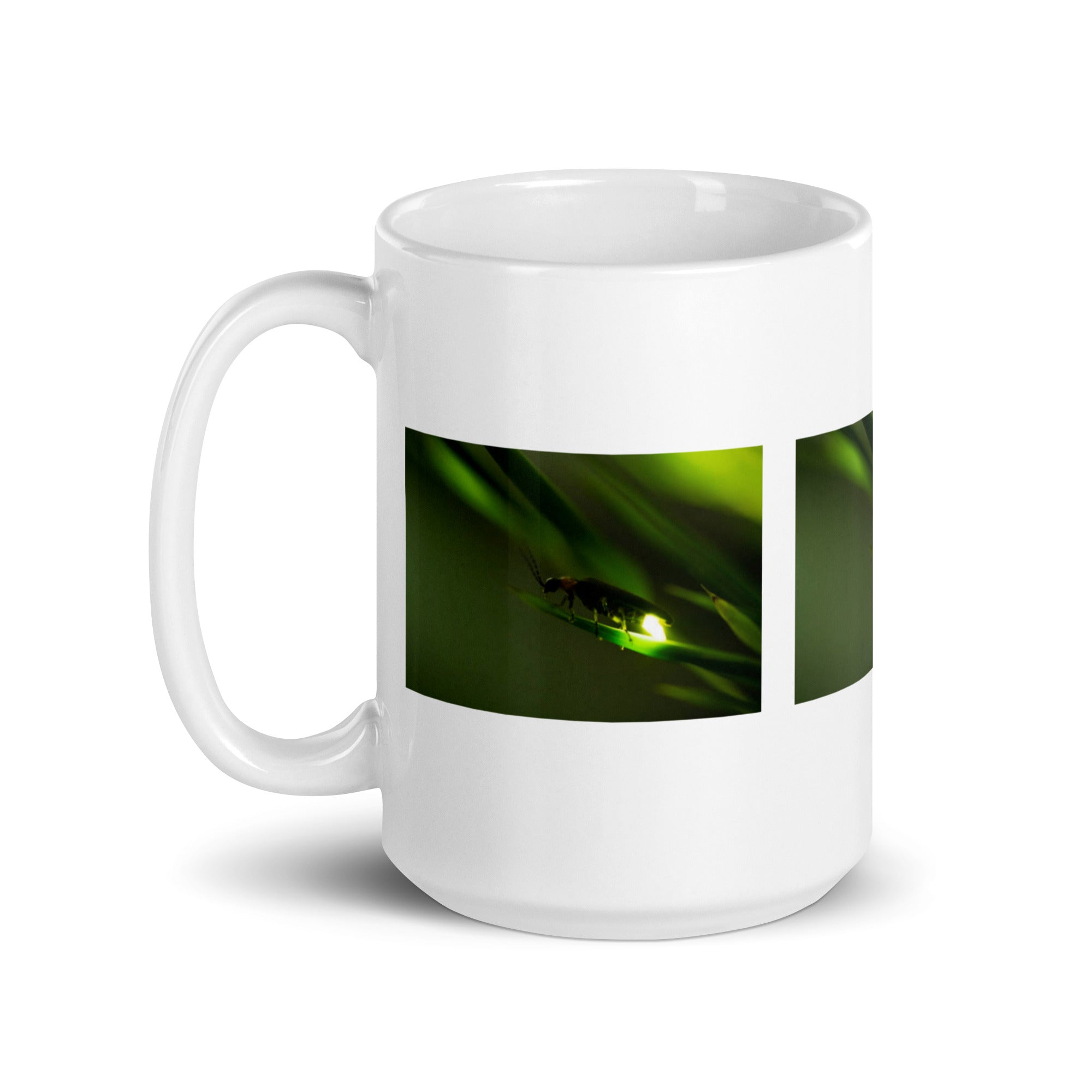 "Firefly & Glowworm Mug #1: The Bioluminescent Beacons (Ceramic)"