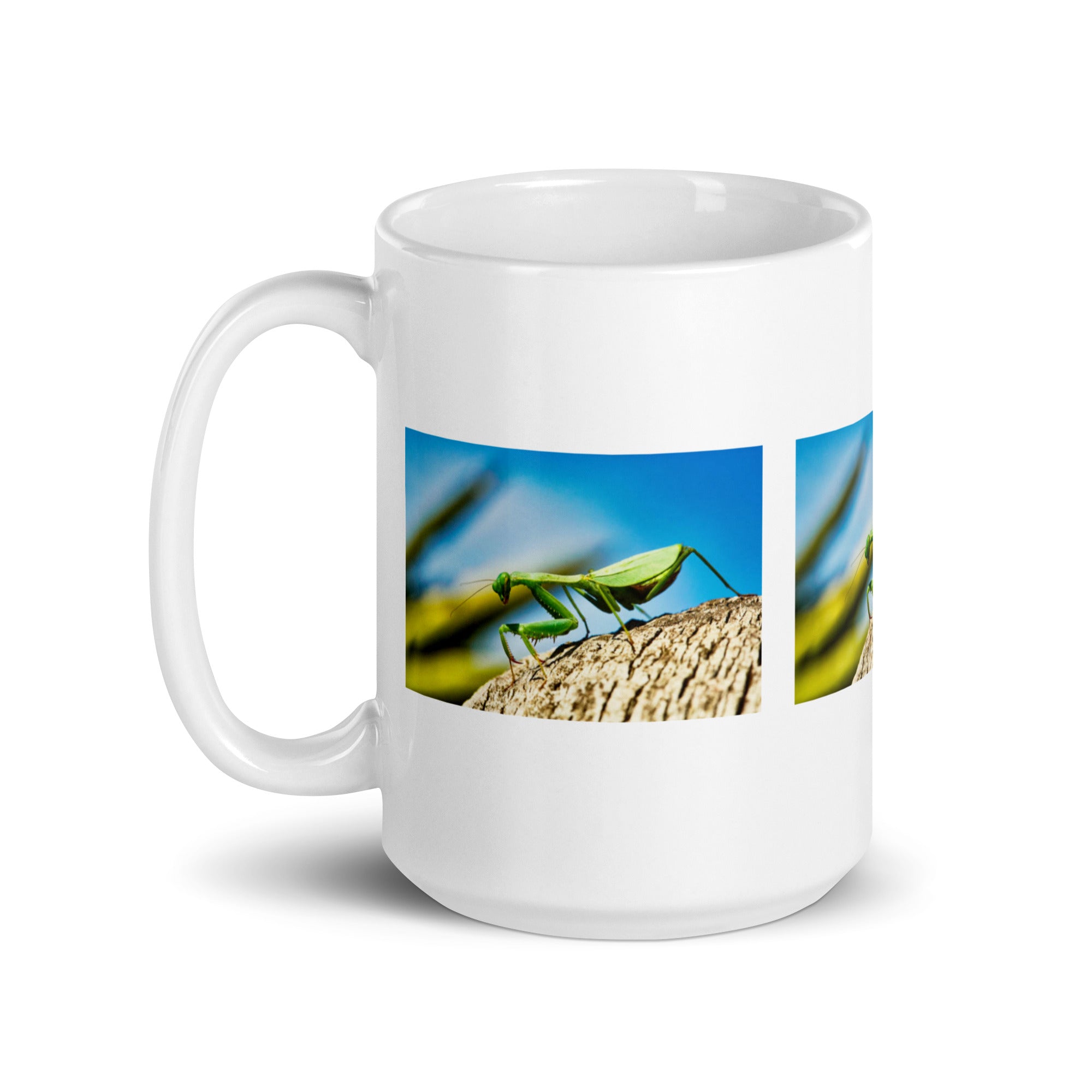 "Mantid Mug #1: The Patient Predator (Ceramic)"