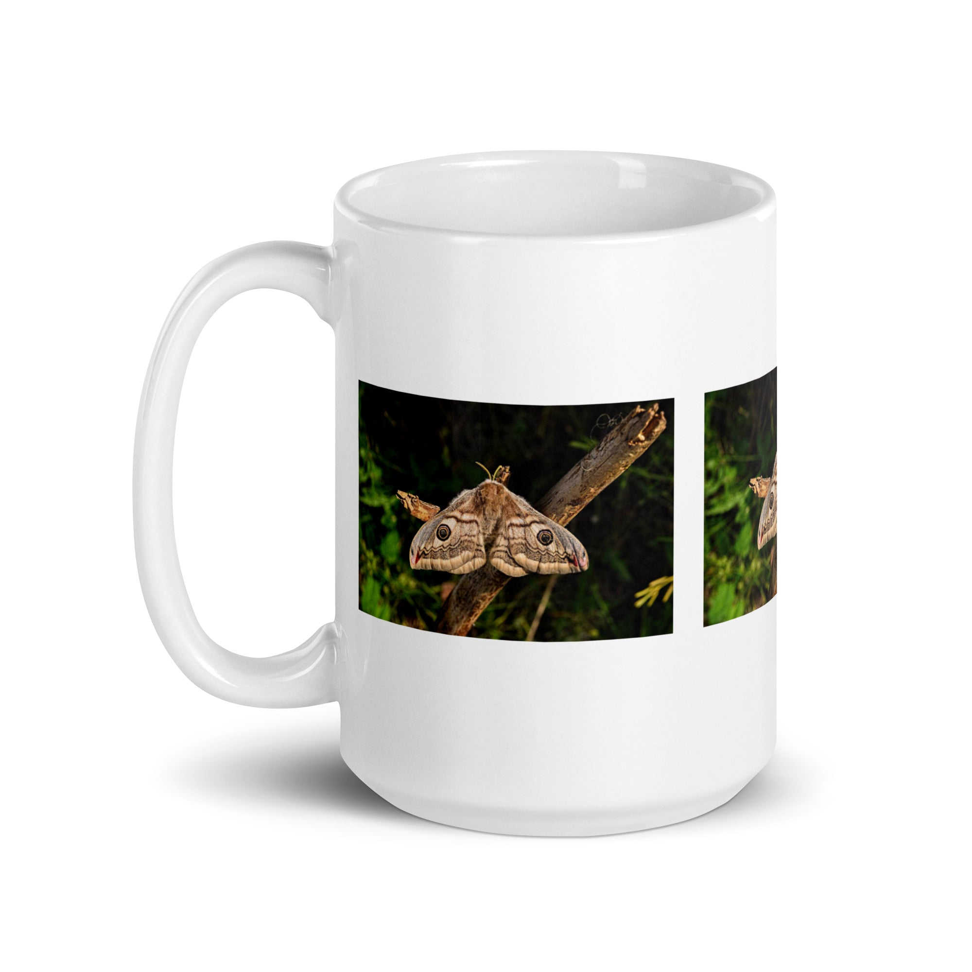 "Moth Mug #1: The Nocturnal Navigator (Ceramic)"