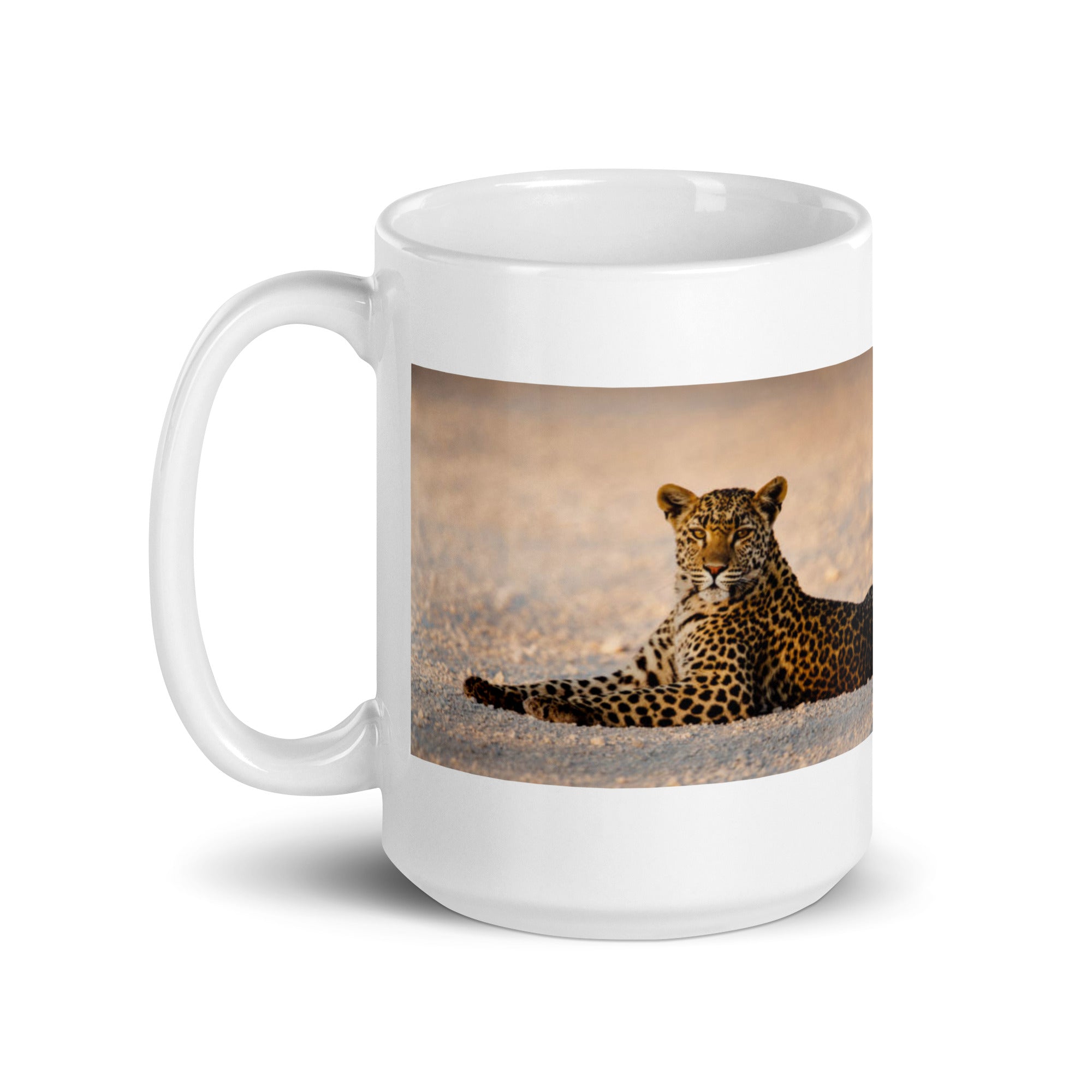 "Leopard Mug #1: The Spotted Prowler (Ceramic)"