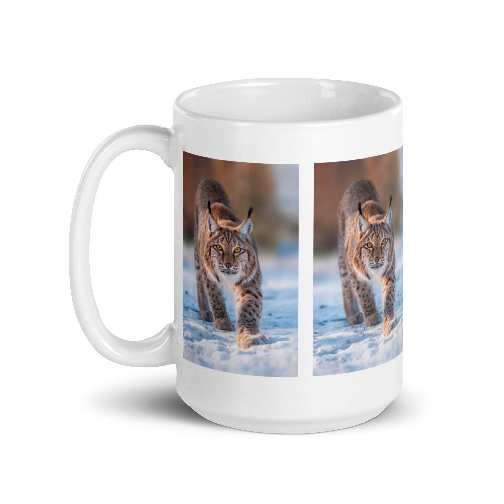 "Lynx Mug #1: The Tufted Tracker (Ceramic)"