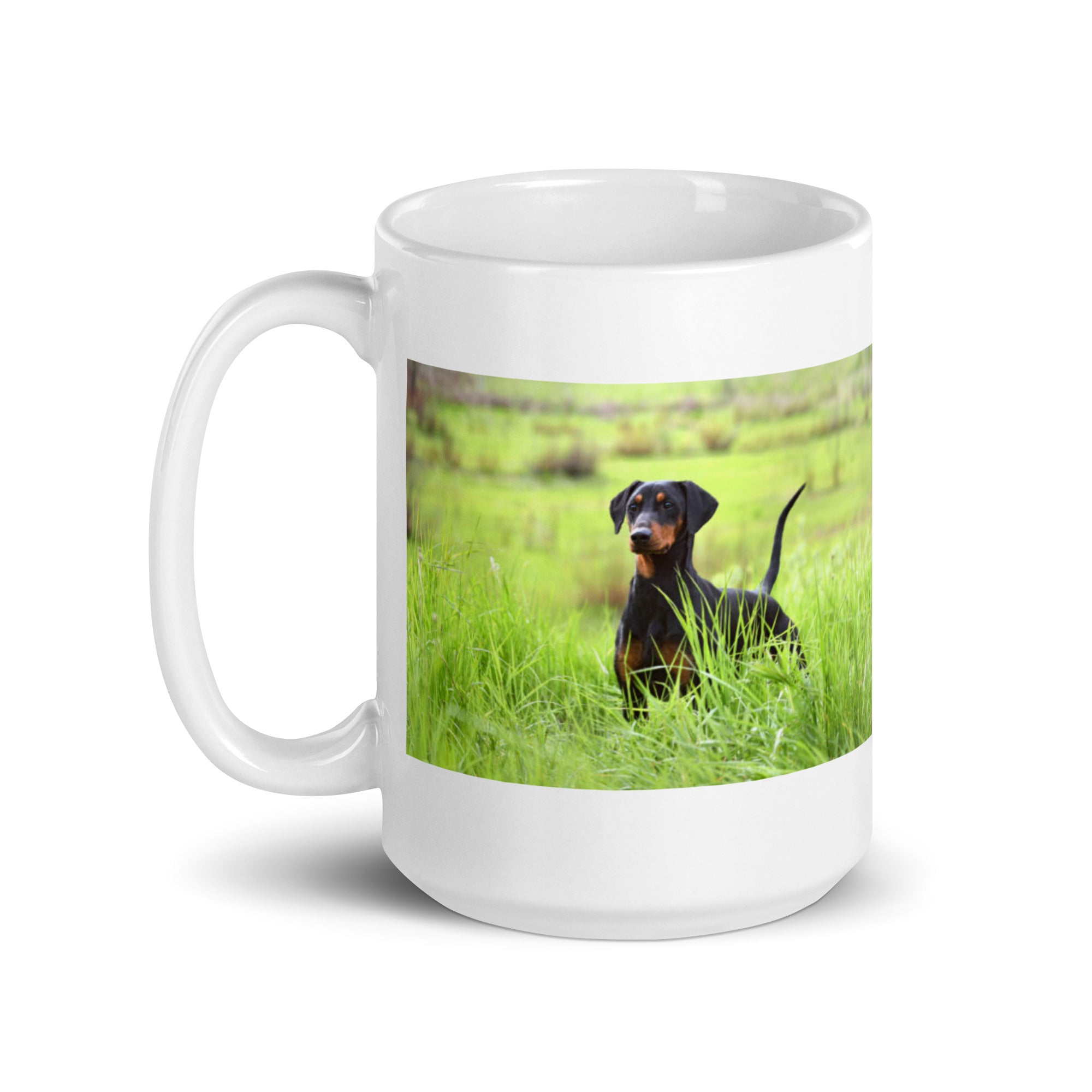 "Doberman Pinscher Mug #1: The Loyal Protector (Ceramic)"