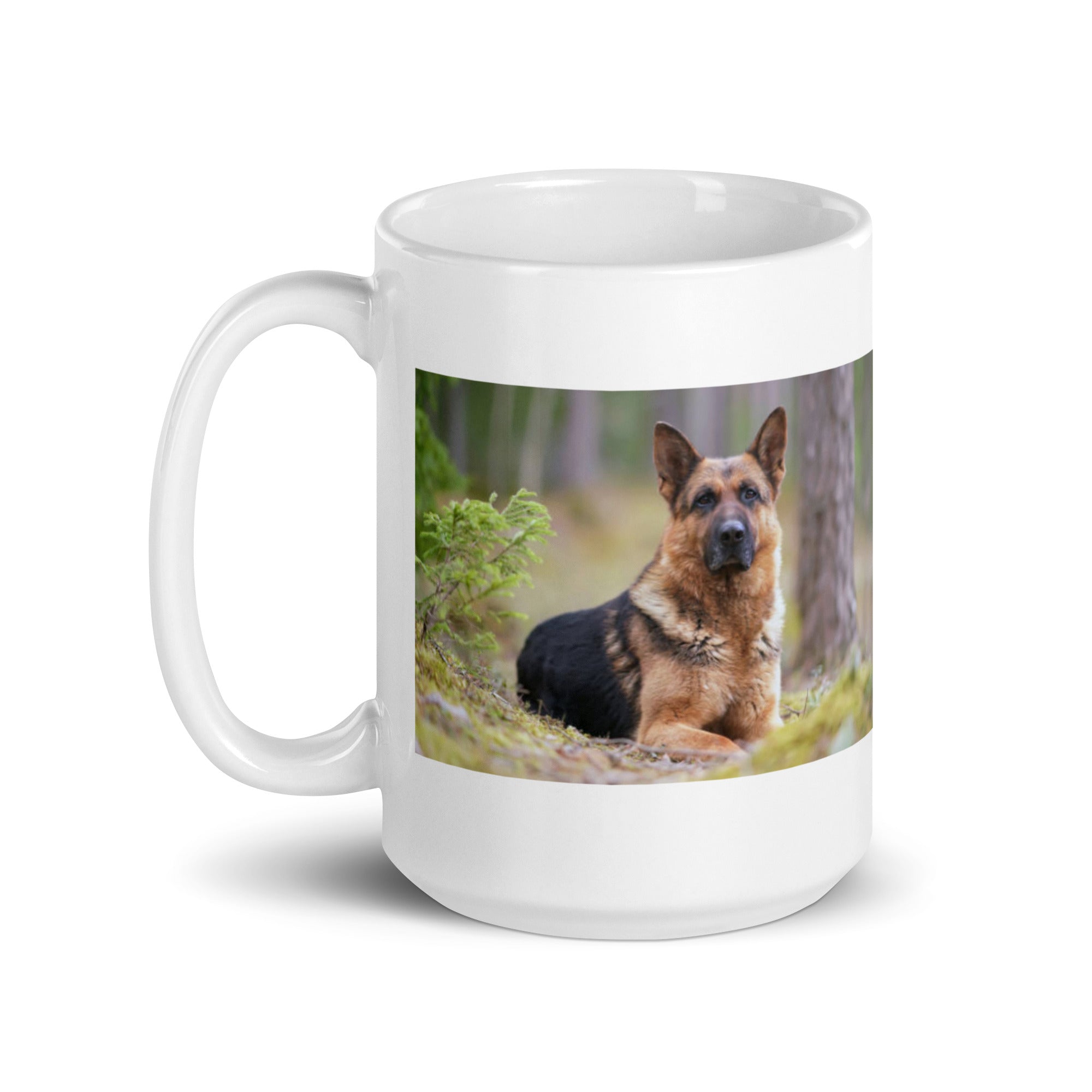 "German Shepherd Mug #1: The Loyal Guardian (Ceramic)"