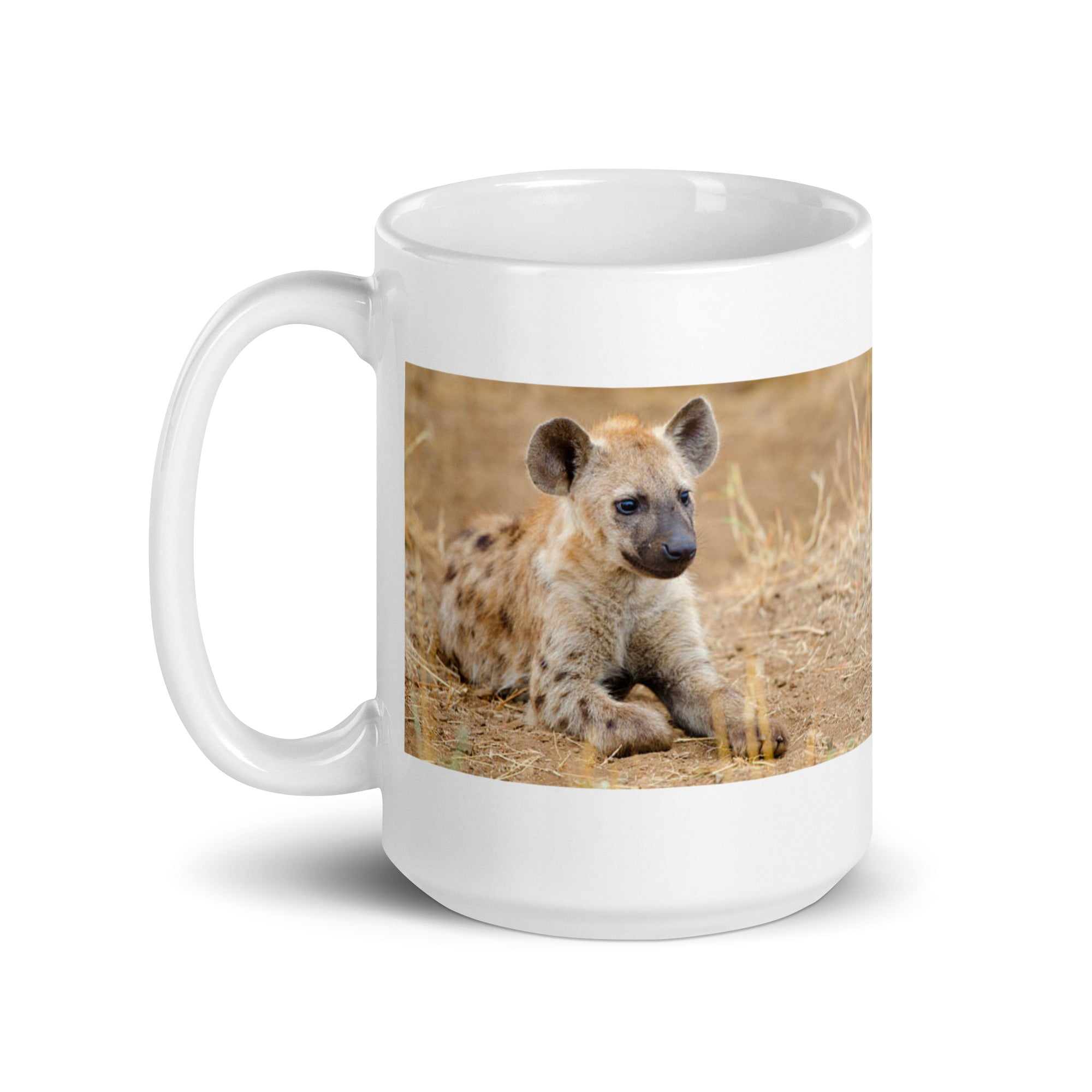 "Hyena Mug #1: The Laughing Scavenger (Ceramic)"