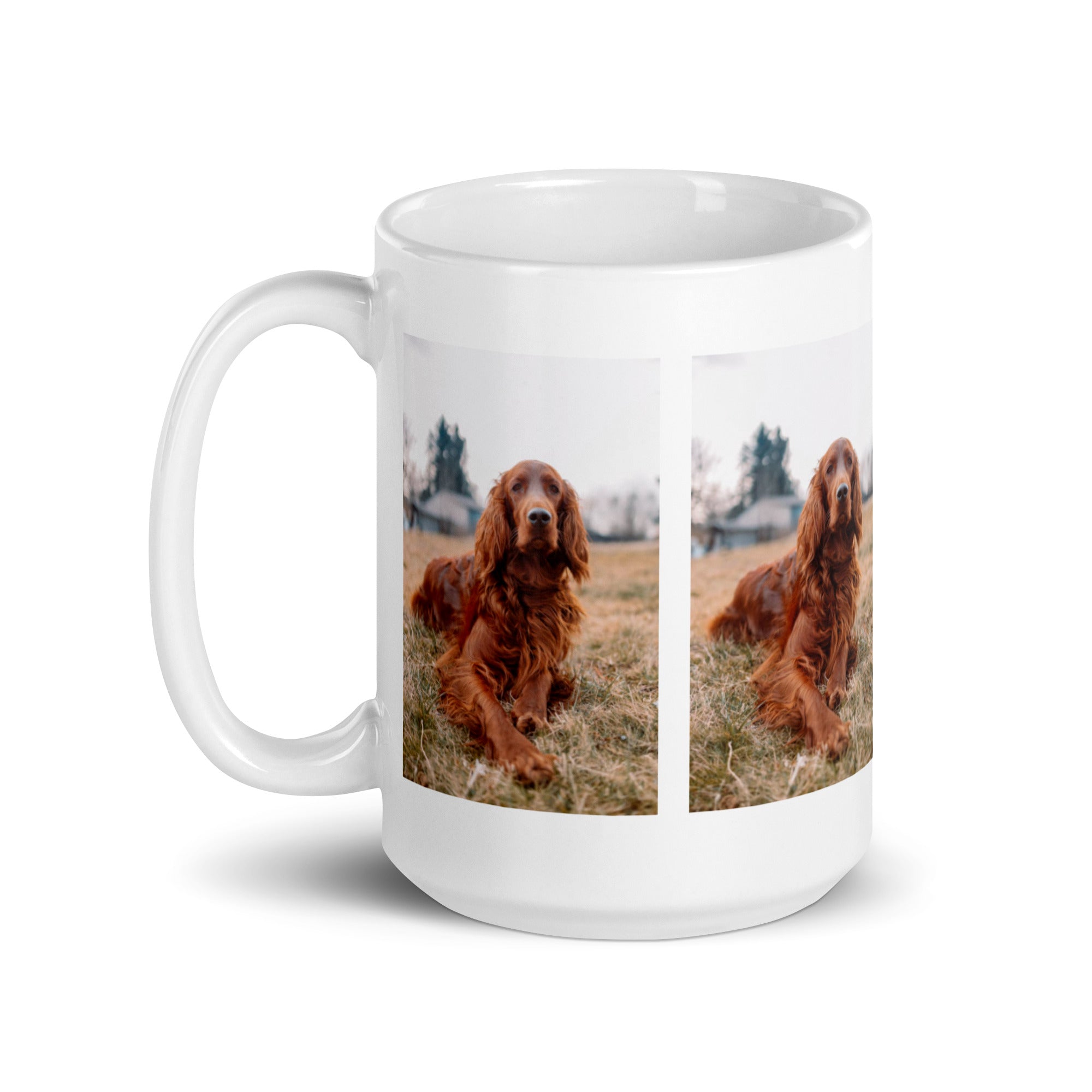 "Irish Setter Mug #1: The Energetic Flame (Ceramic)"