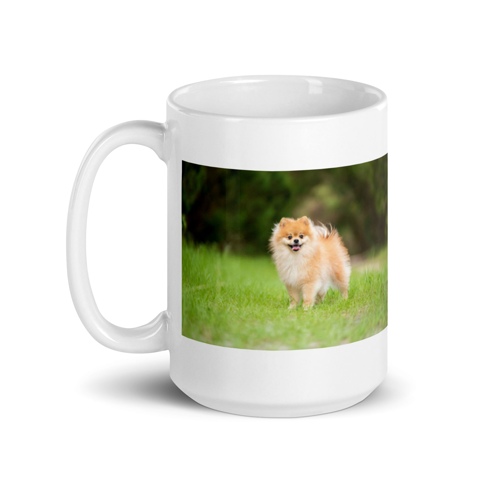 "Pomeranian Mug #1: The Tiny Fluffball (Ceramic)"