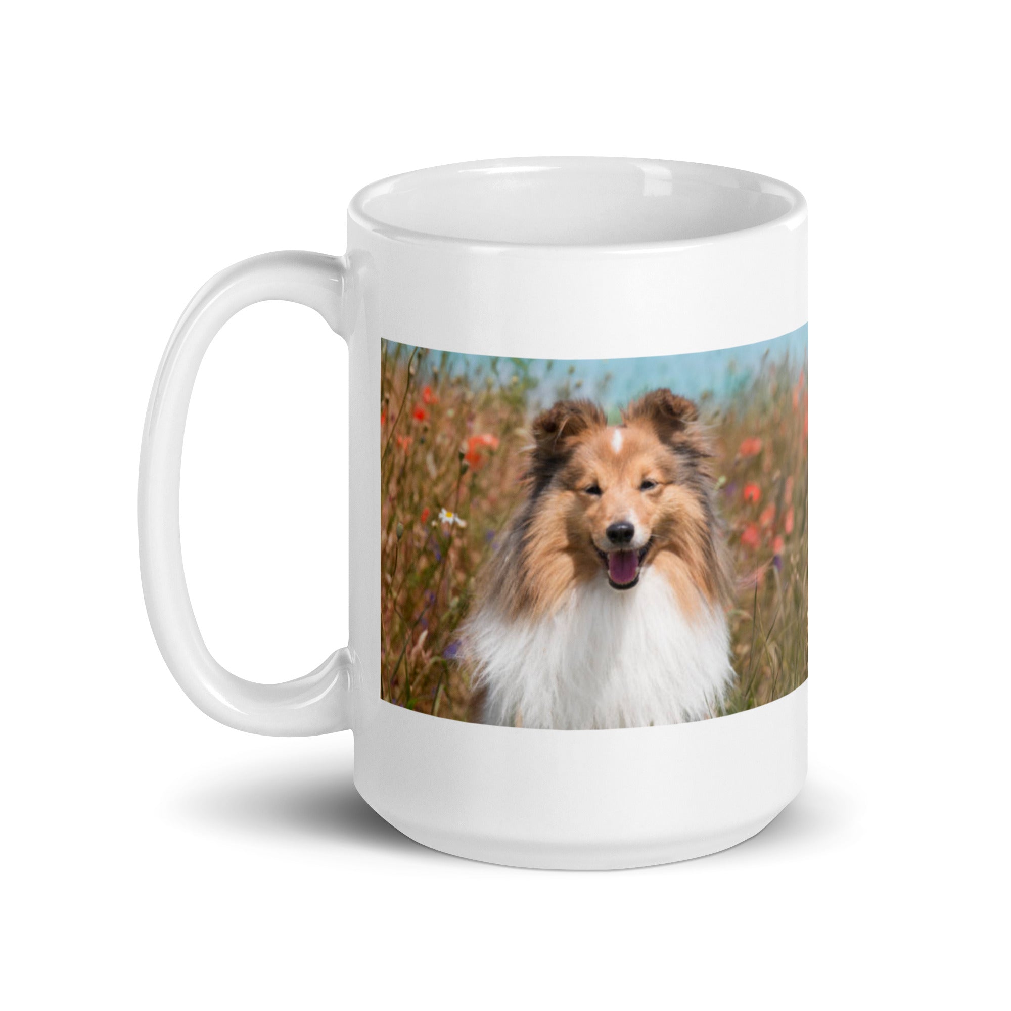 "Shetland Sheepdog Mug #1: The Miniature Herder (Ceramic)"