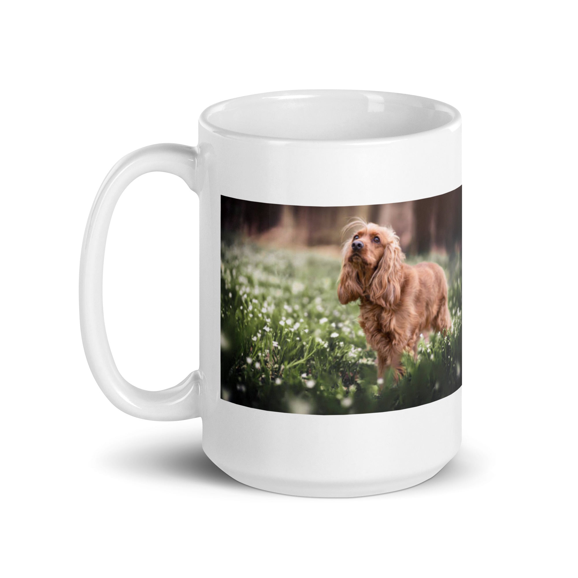 "Spaniel Mug #1: The Eager Retriever (Ceramic)"