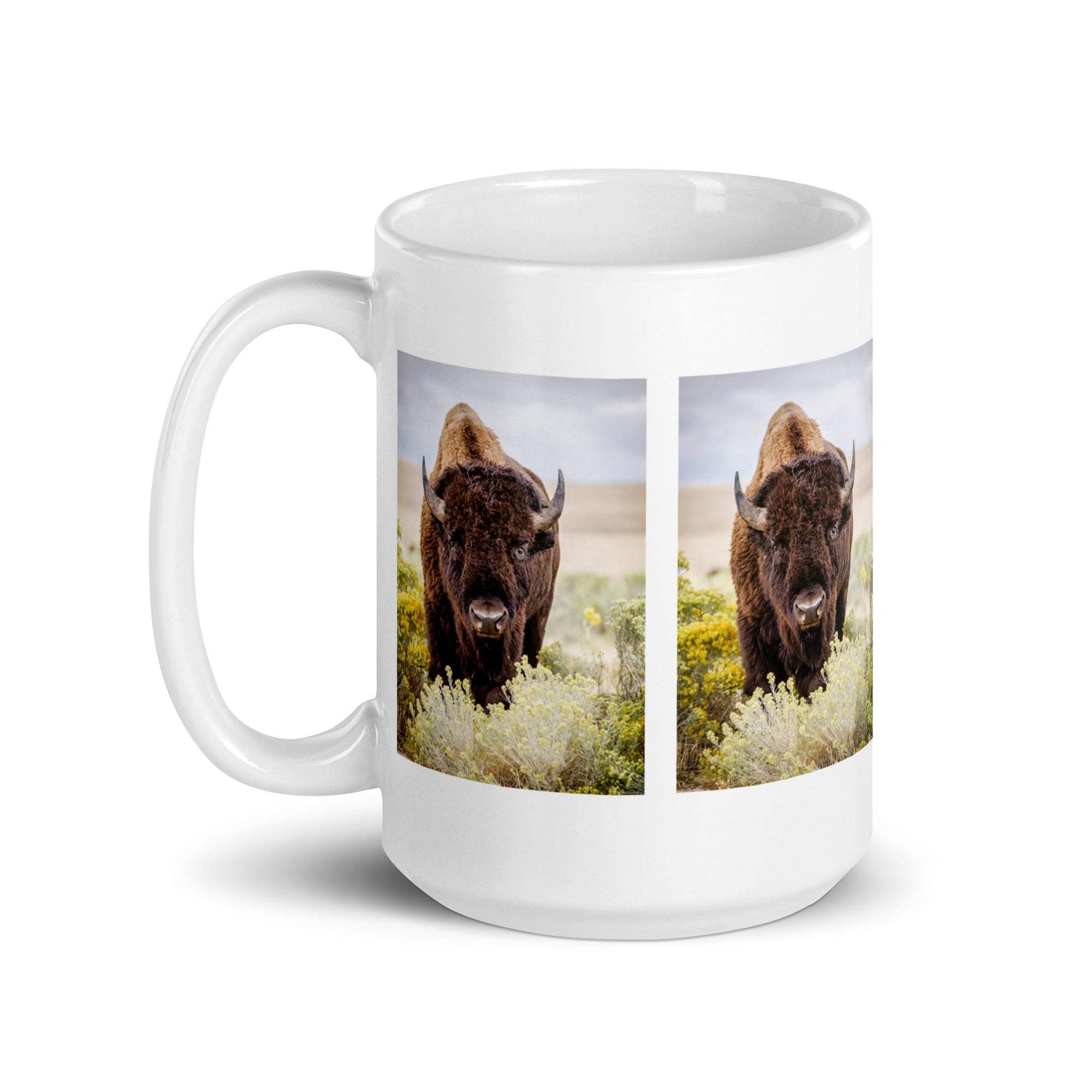 "Bison Mug #1: The Roaming Giant (Ceramic)"