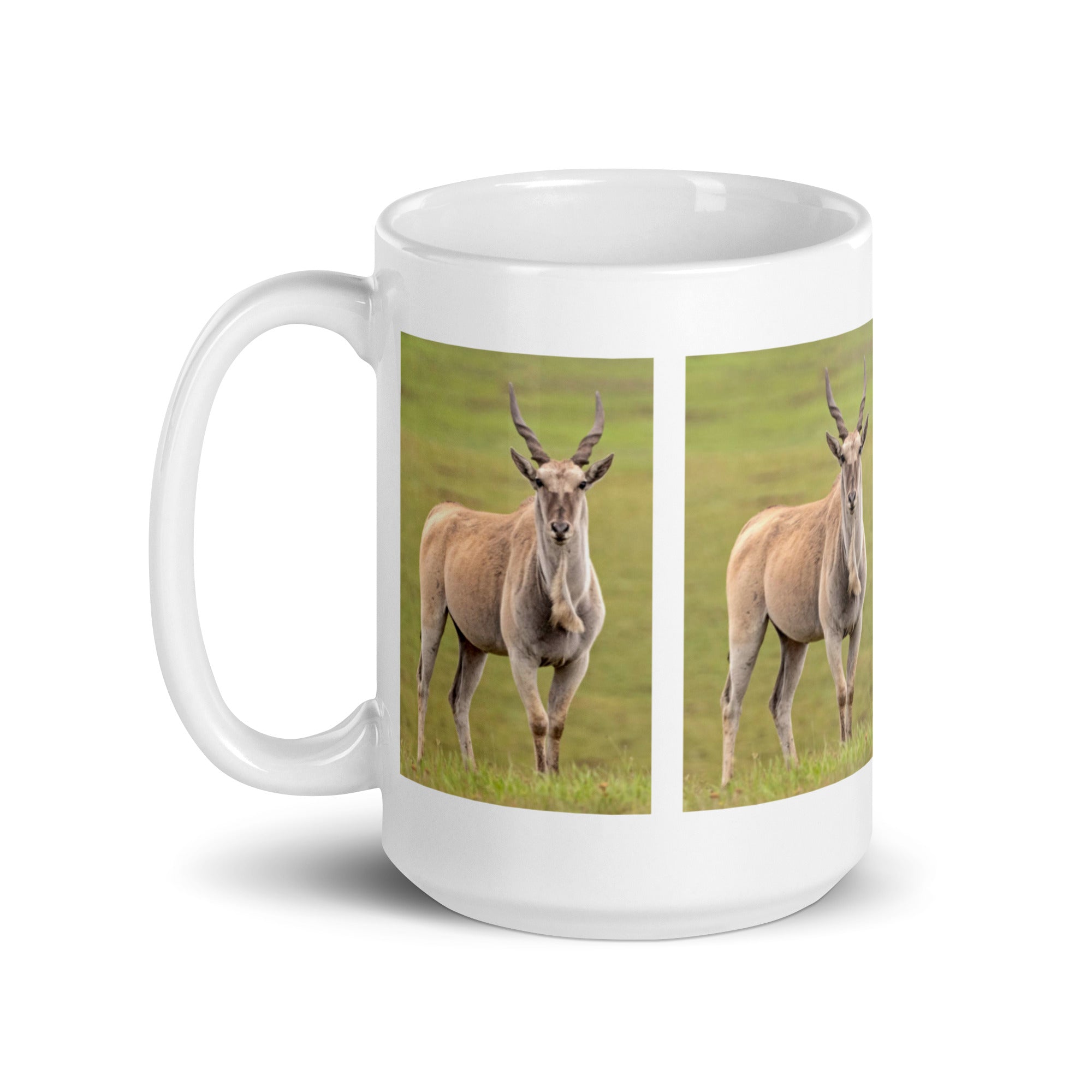 "Eland Mug #1: The Spiral-Horned Grazer (Ceramic)"