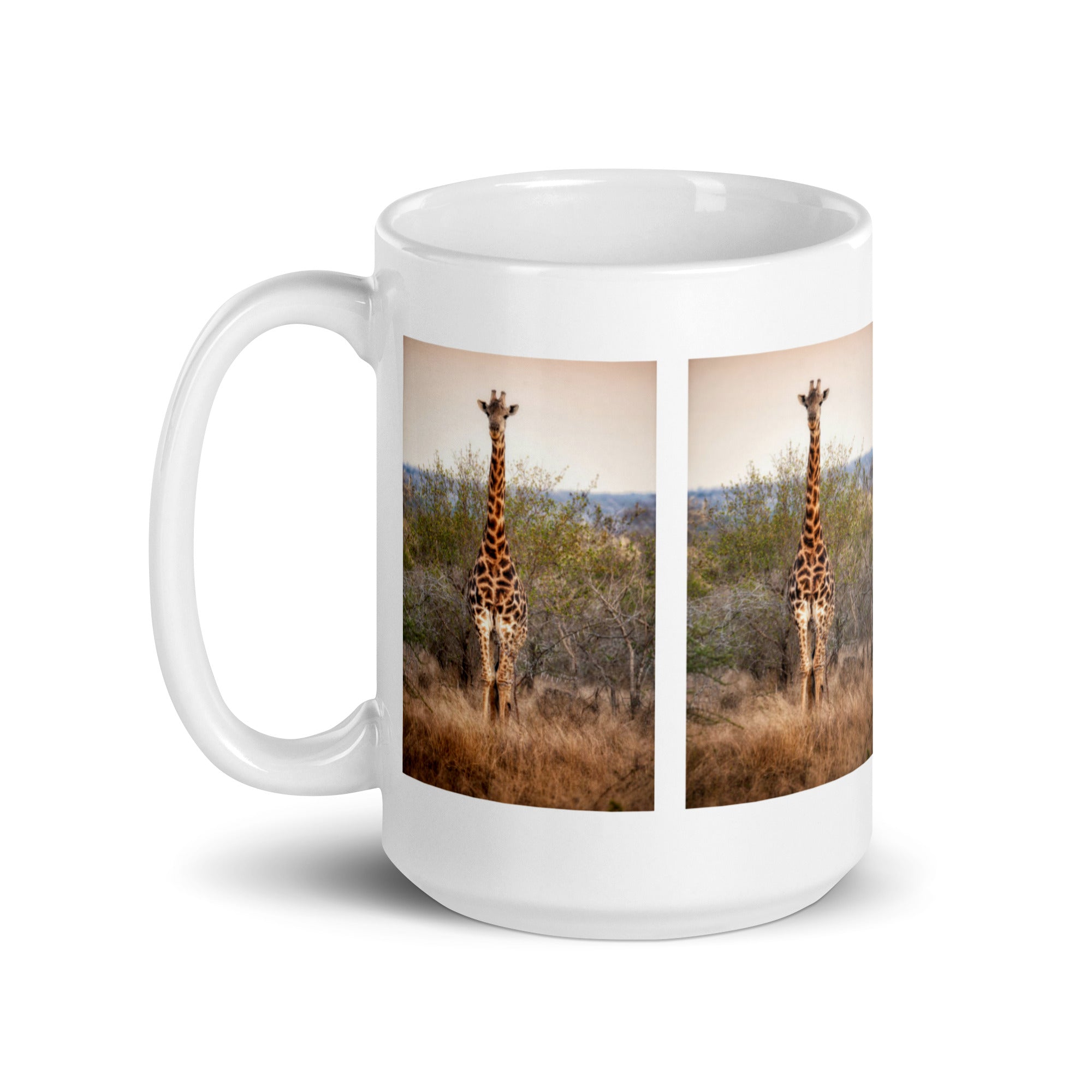 "Giraffe Mug #1: The Towering Browsers (Ceramic)"