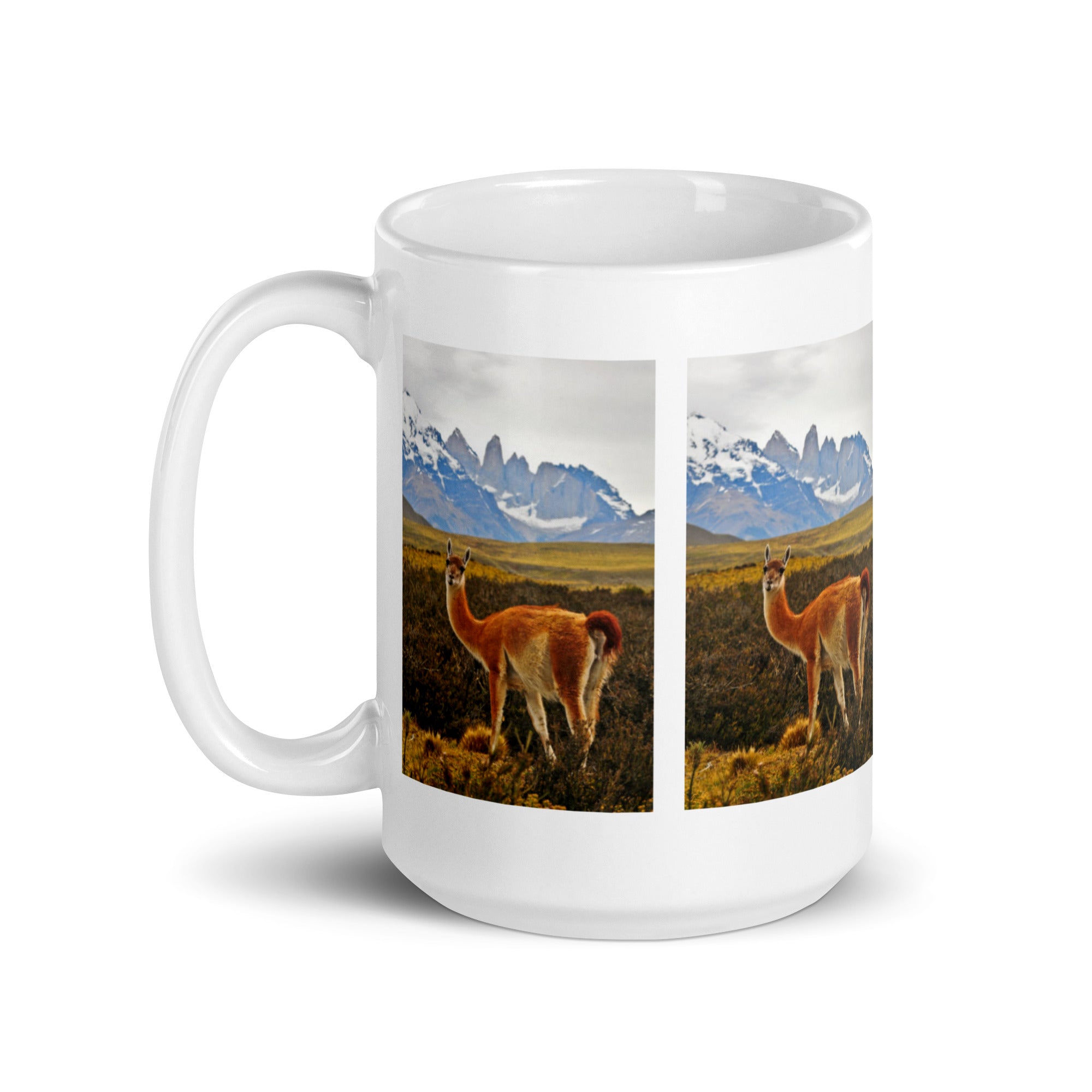 "Guanaco Mug #1: The High-Altitude Nomad (Ceramic)"