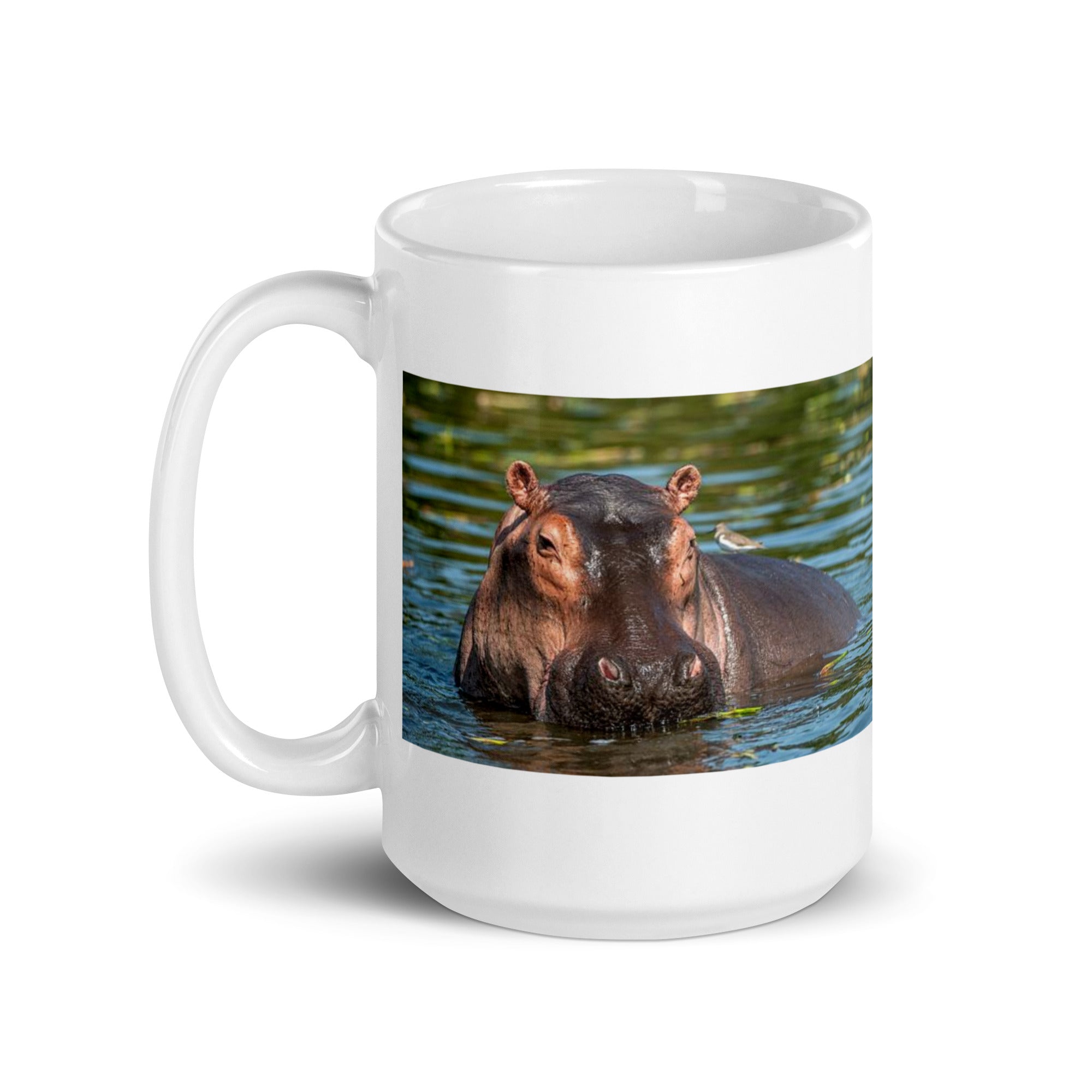 "Hippopotamus Mug #1: The River Behemoth (Ceramic)"