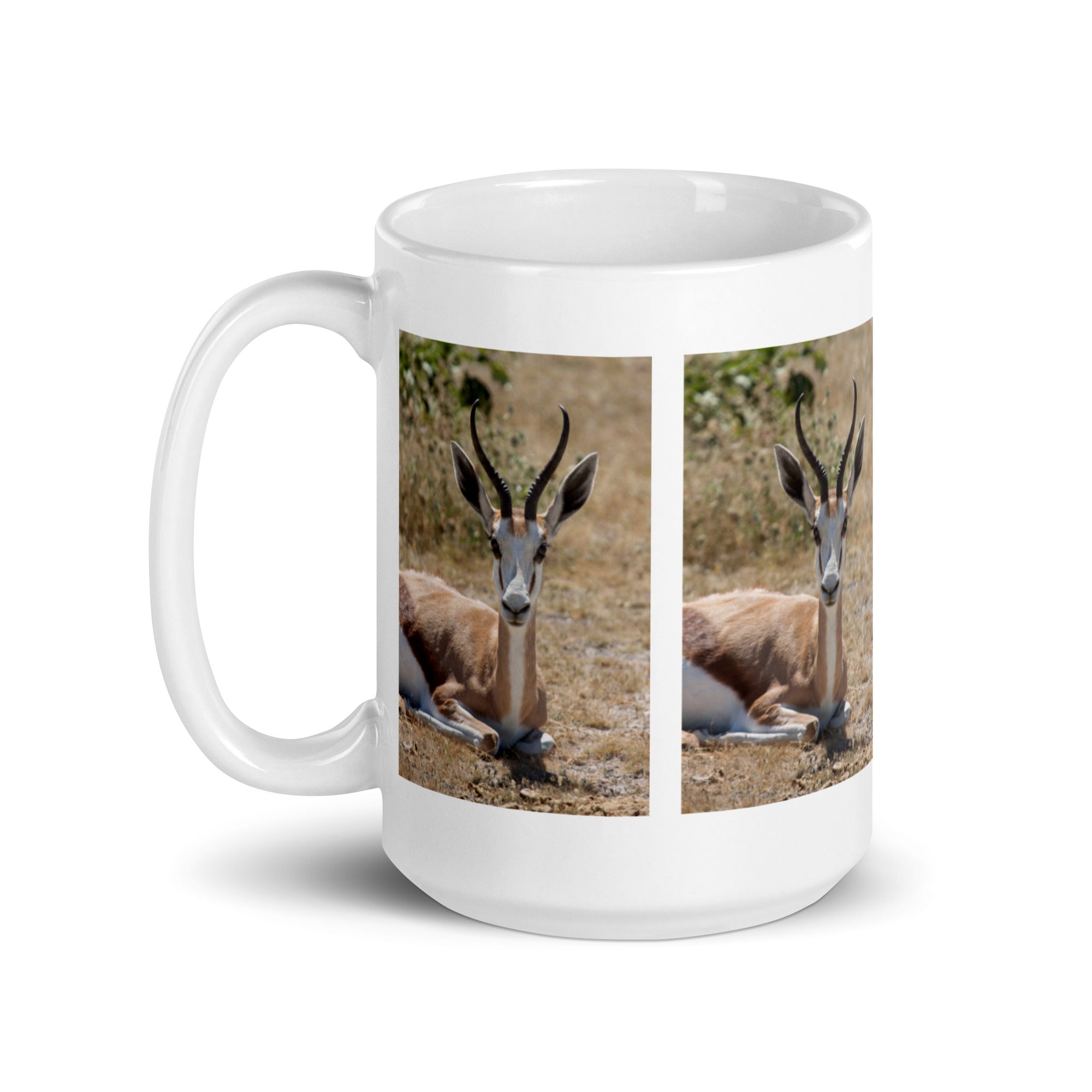 "Springbok Mug #1: The Pronking Gazelle (Ceramic)"