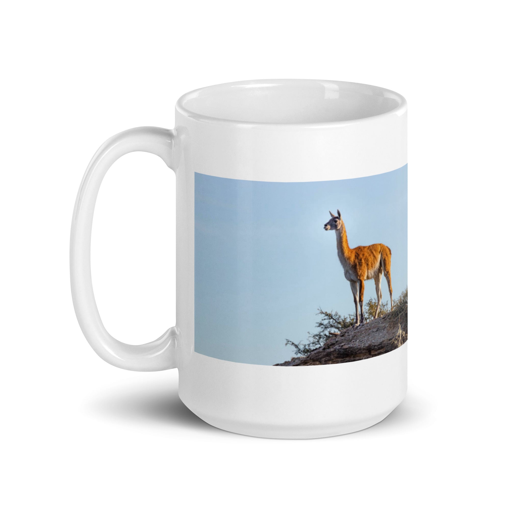 "Vicuña Mug #1: The Golden Fleece of the Andes (Ceramic)"