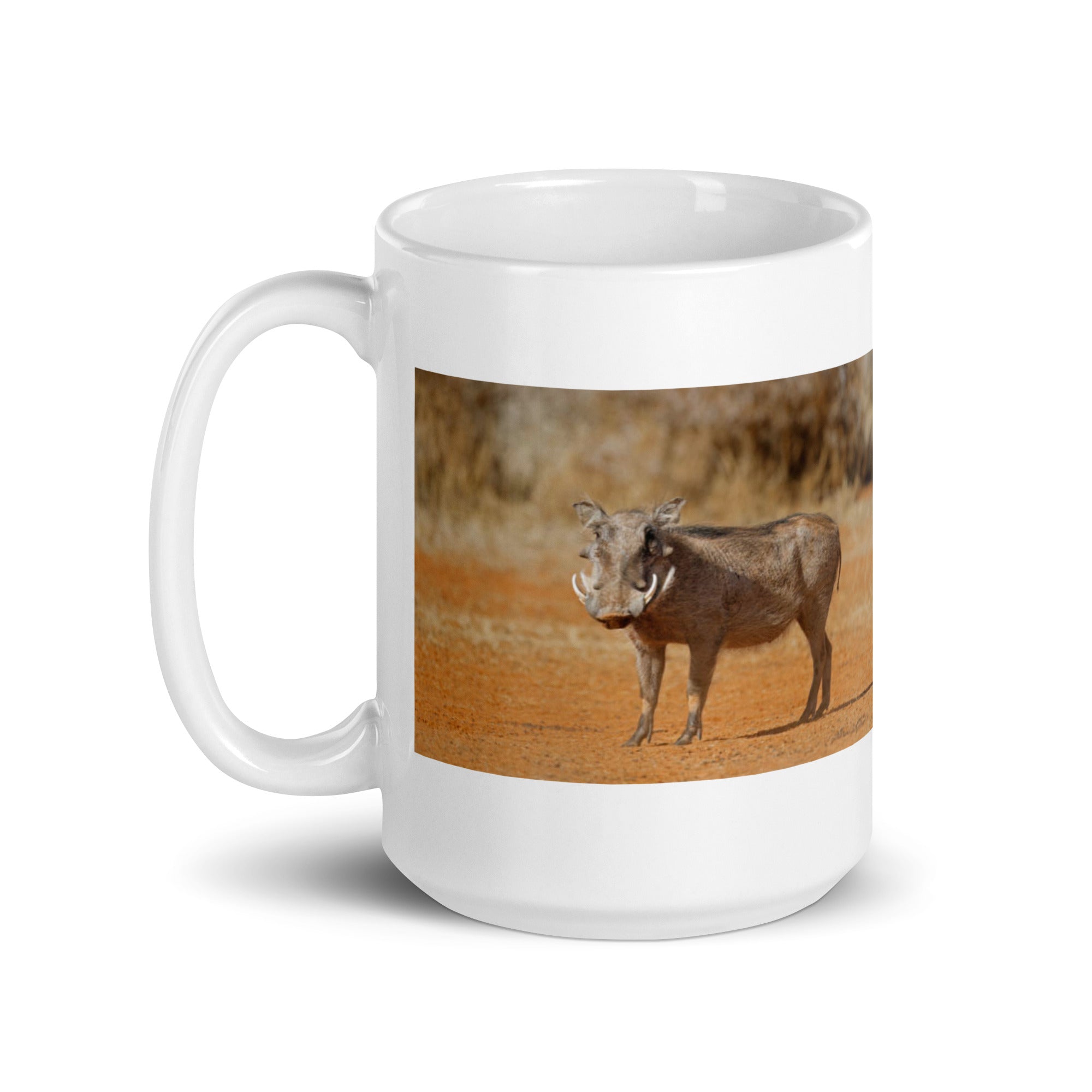 "Warthog Mug #1: The Tusked Grazer (Ceramic)"