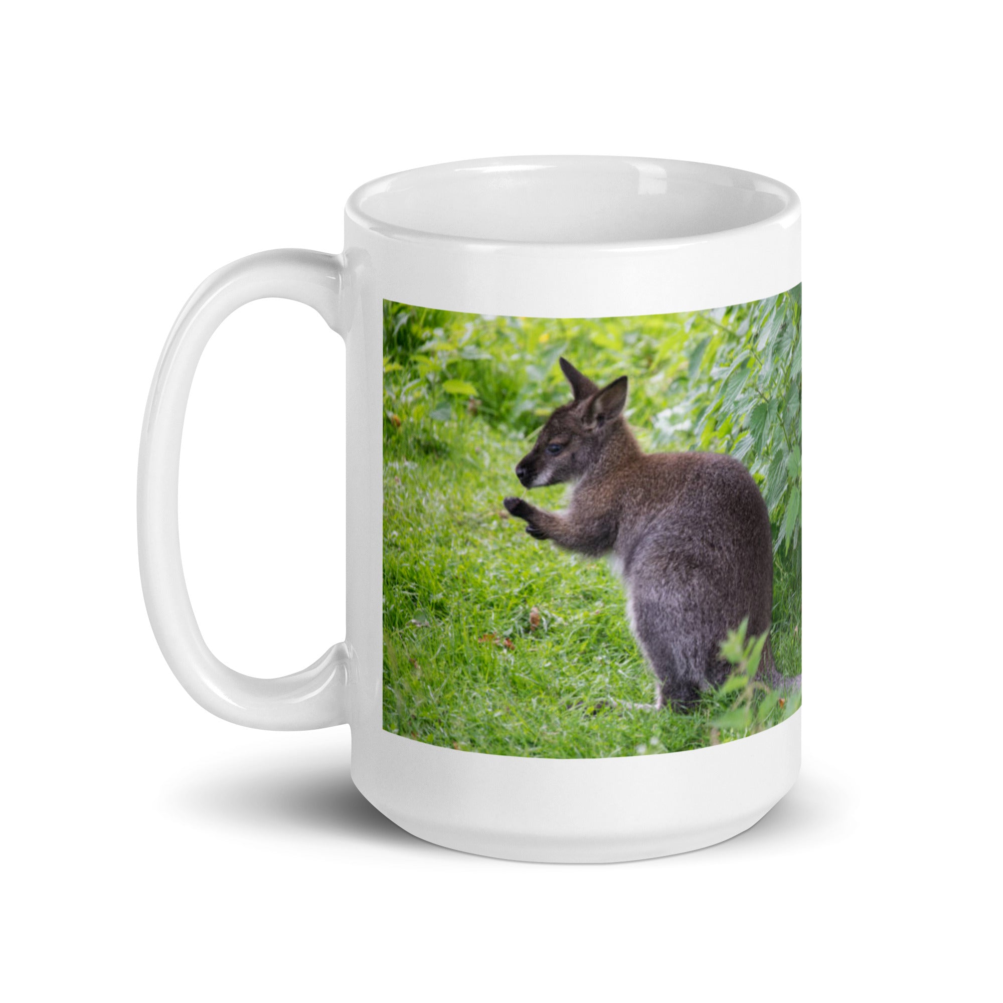 "Wallaby Mug #1: The Hopping Hopper (Ceramic)"