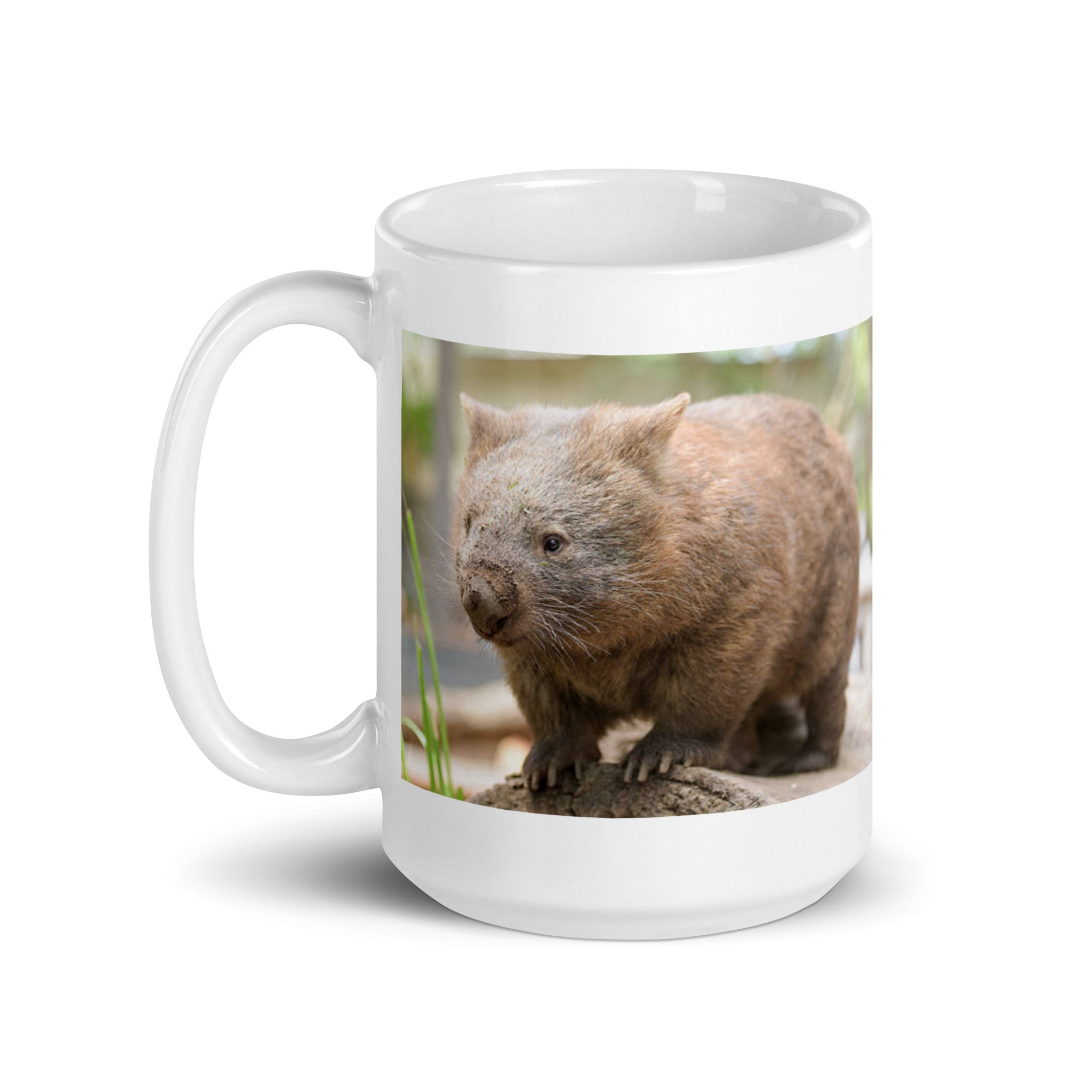 "Wombat Mug #1: The Burrow Builder (Ceramic)"